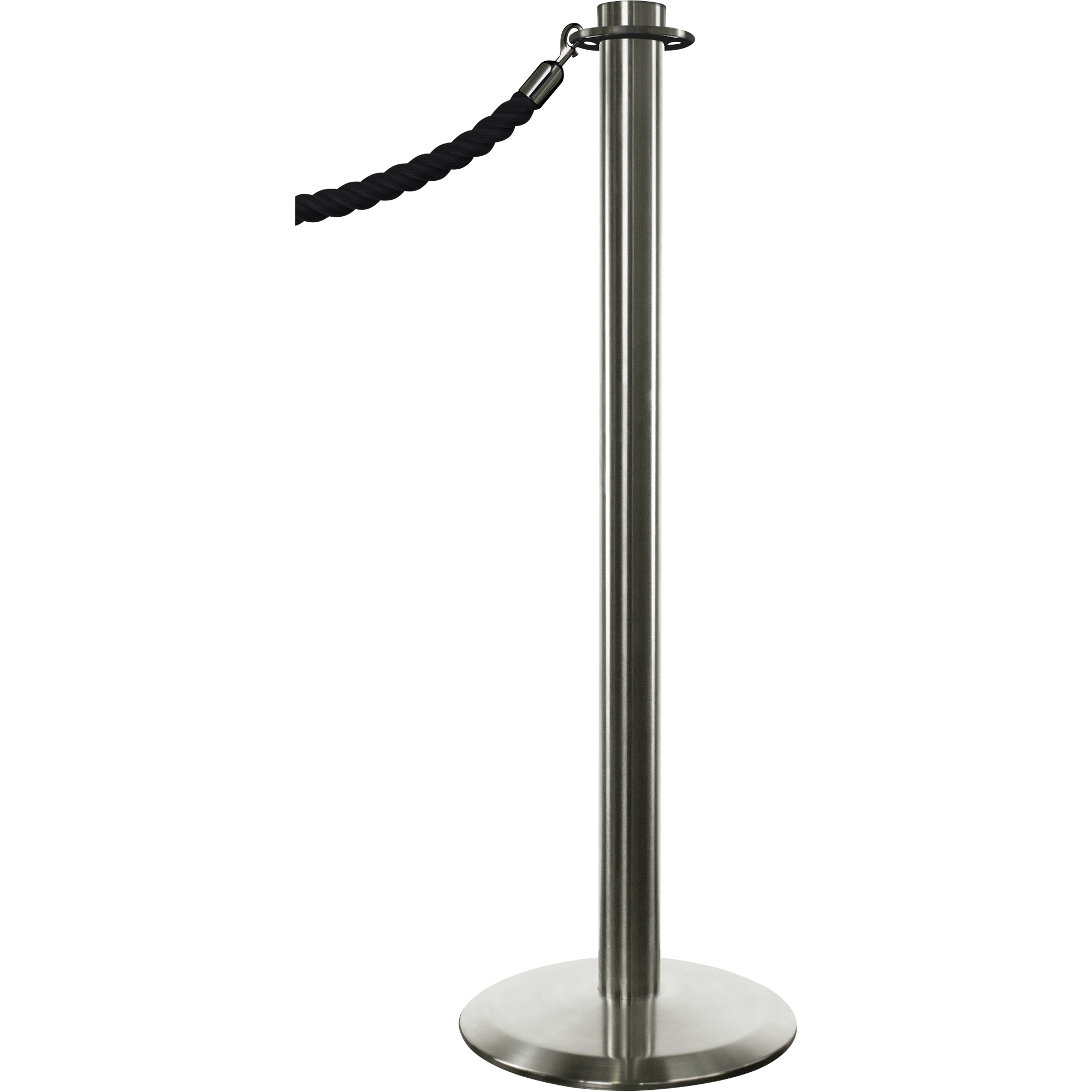 Poteaux portatifs, Hauteur de 34", Chrome poli