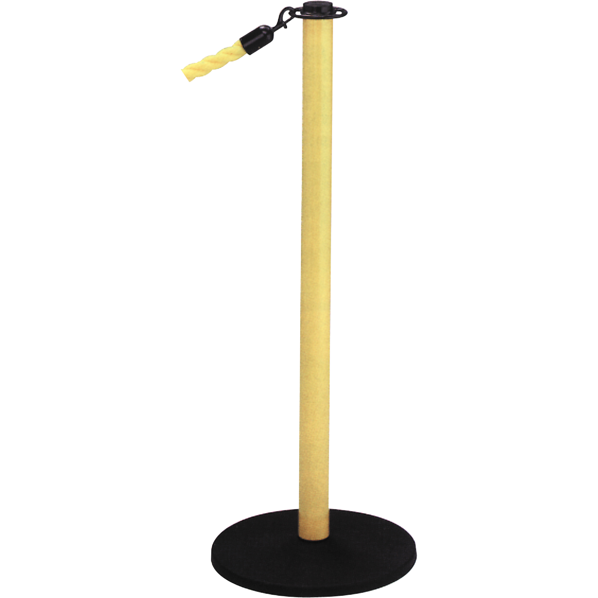 Poteaux portatifs, Hauteur de 36", Jaune