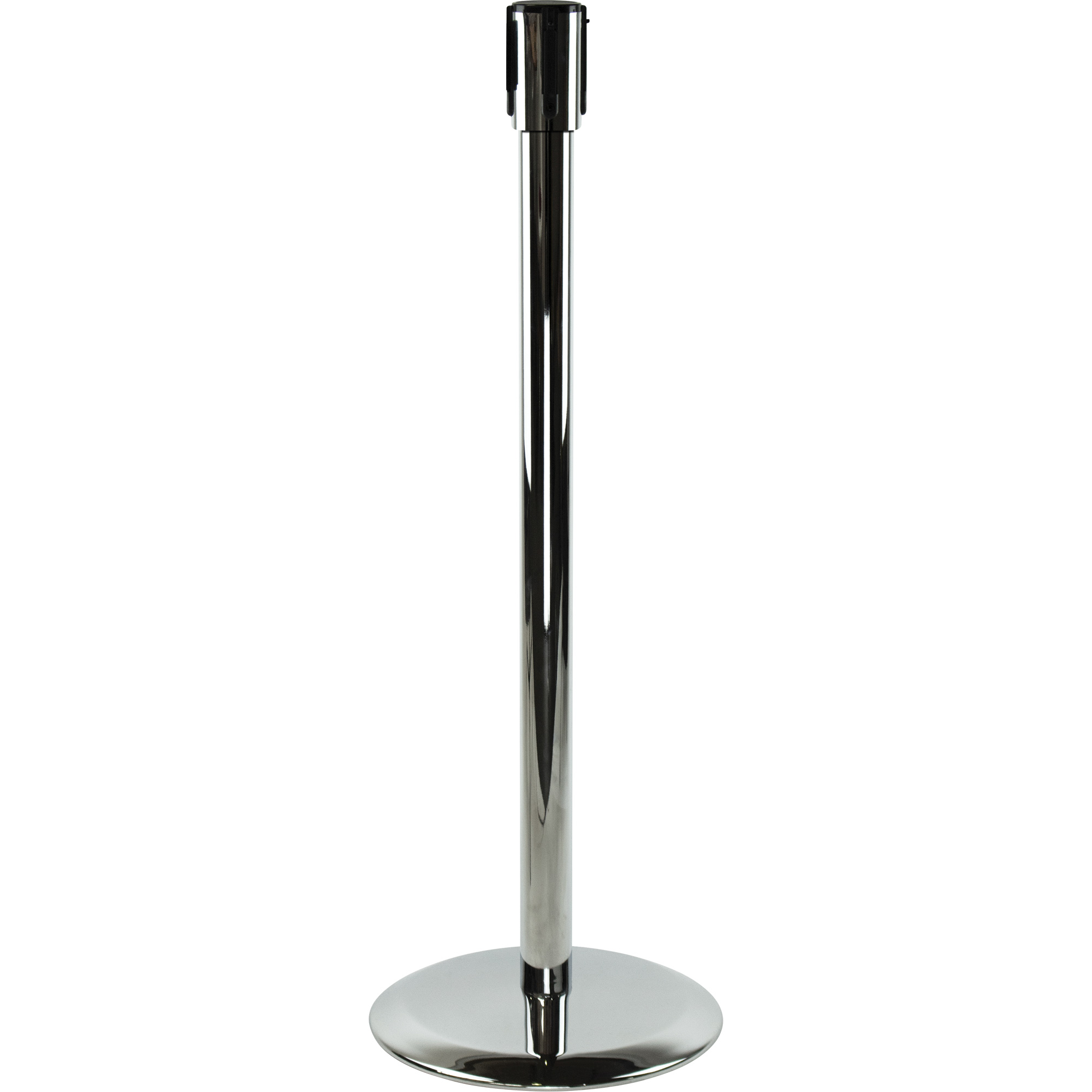 Poteaux recepteurs Slimline TensaBarrierMD, Hauteur de 38", Chrome poli