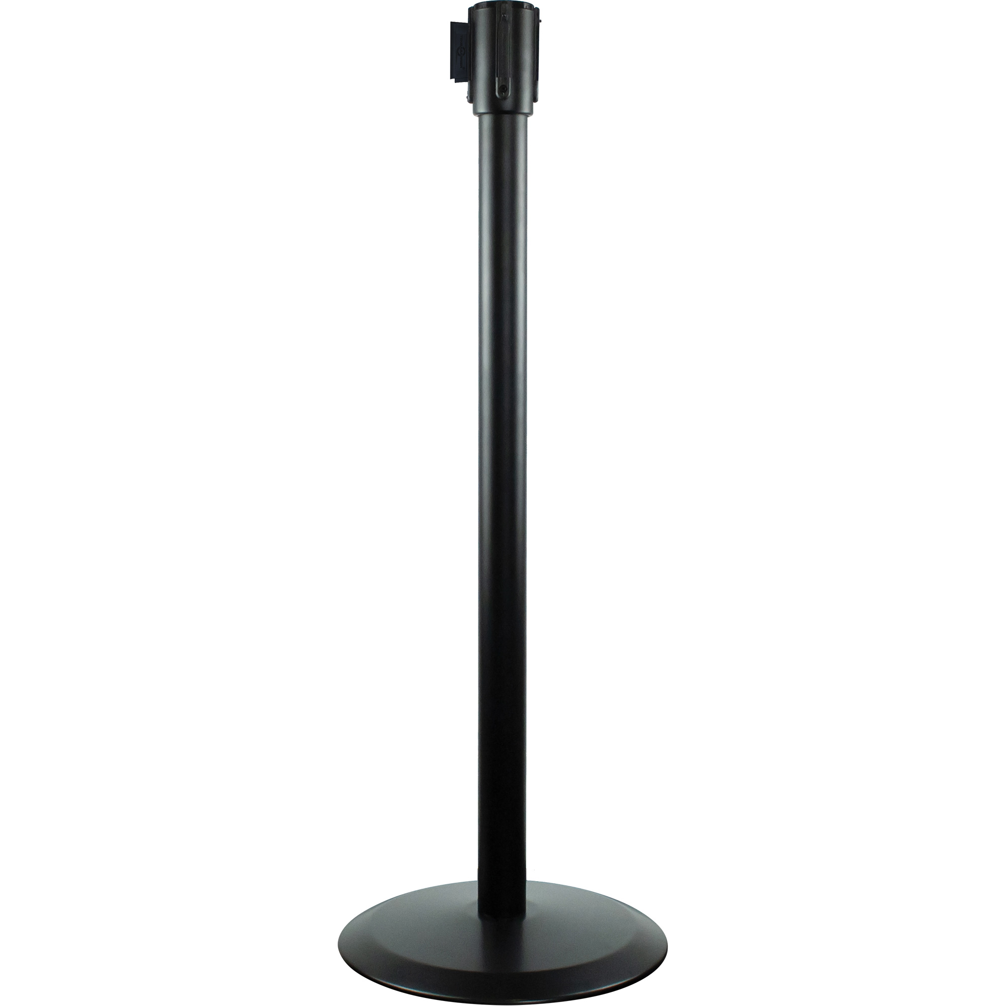 Poteaux recepteurs Slimline TensaBarrierMD, Hauteur de 38", Noir