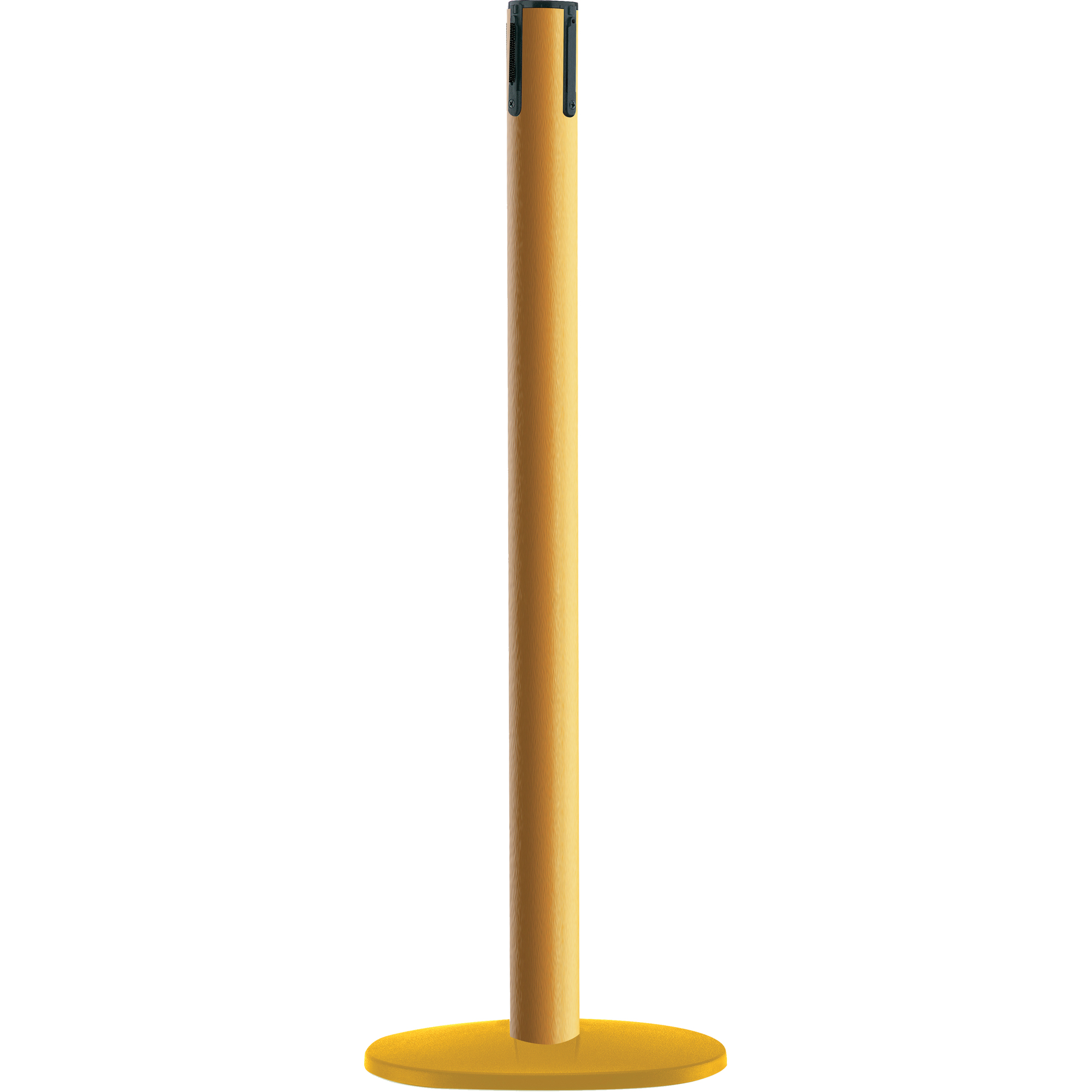 Poteaux receveurs marins, Hauteur de 38", Jaune