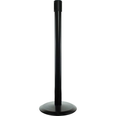 Poteaux receveurs marins, Hauteur de 38", Noir