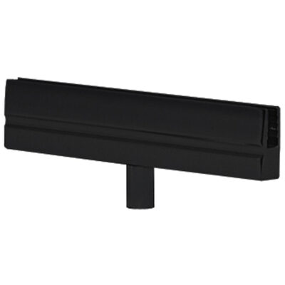 Support d'enseigne pour poteau portable, Noir