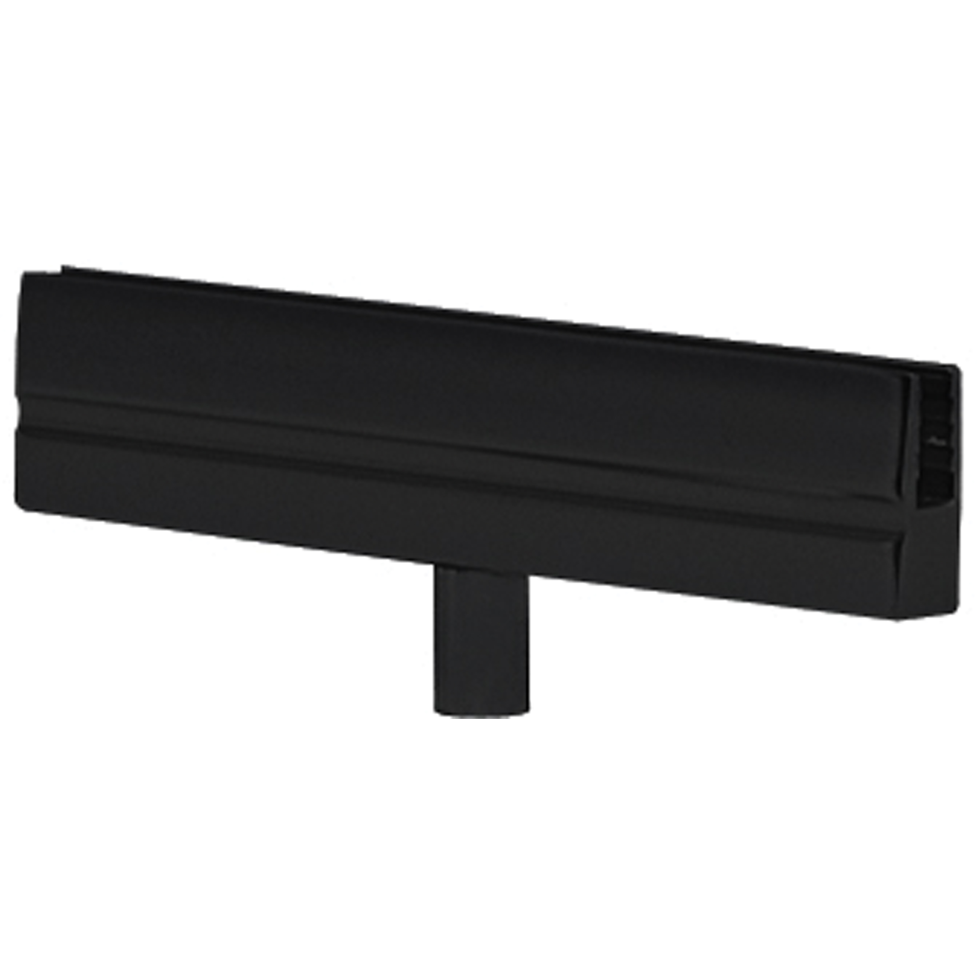 Support d'enseigne pour poteau portable, Noir