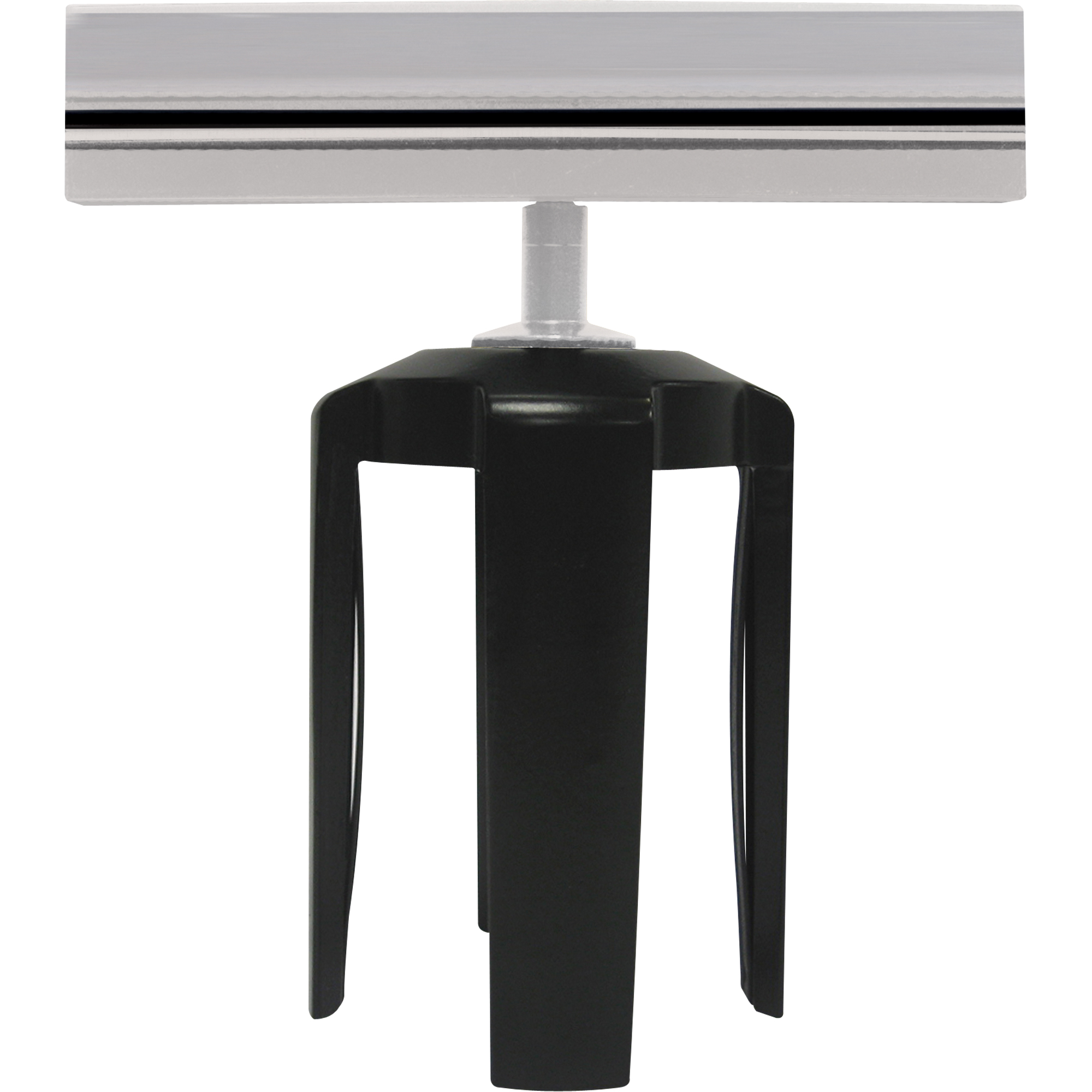 Support d'enseigne TensabarrierMD avec adaptateur, Chrome