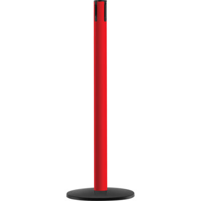 Système Advance TensaBarrierMD - Poteau récepteur, Hauteur de 36", Rouge