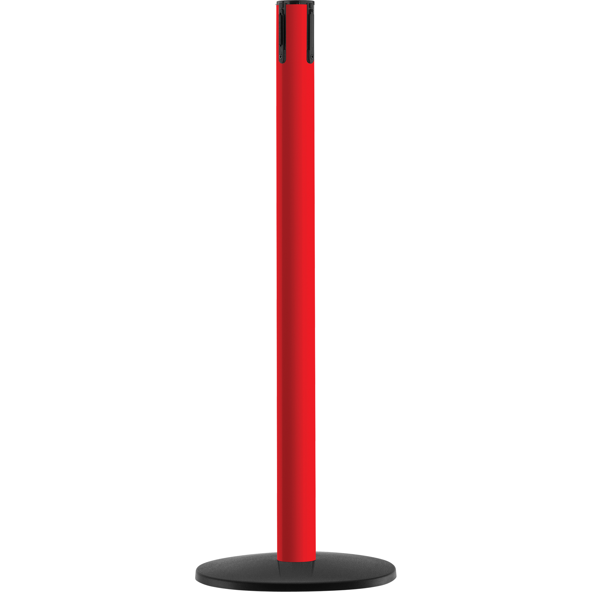 Système Advance TensaBarrierMD - Poteau récepteur, Hauteur de 36", Rouge