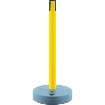 TensabarrierMD extérieur - poteaux récepteurs, Hauteur de 37", Jaune