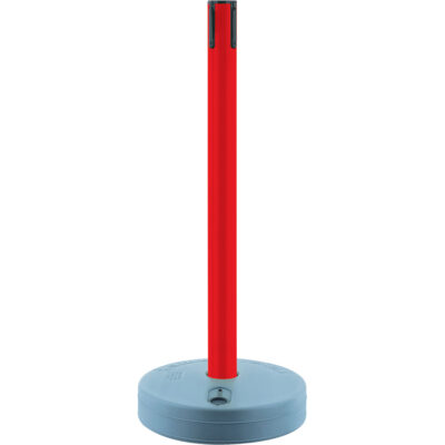 TensabarrierMD extérieur - poteaux récepteurs, Hauteur de 37", Rouge