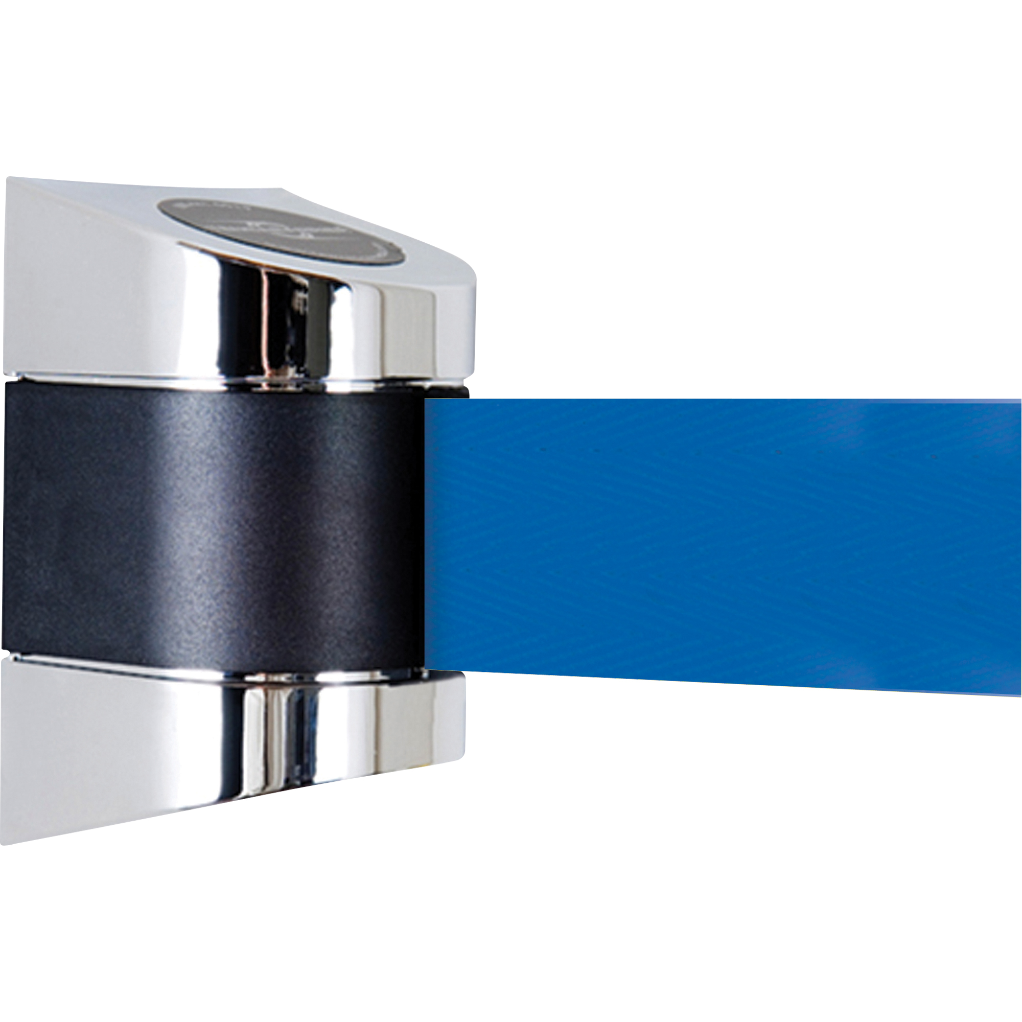 Unités murales TensabarrierMD, Plastique, Fixation par vis, 15', Ruban Bleu