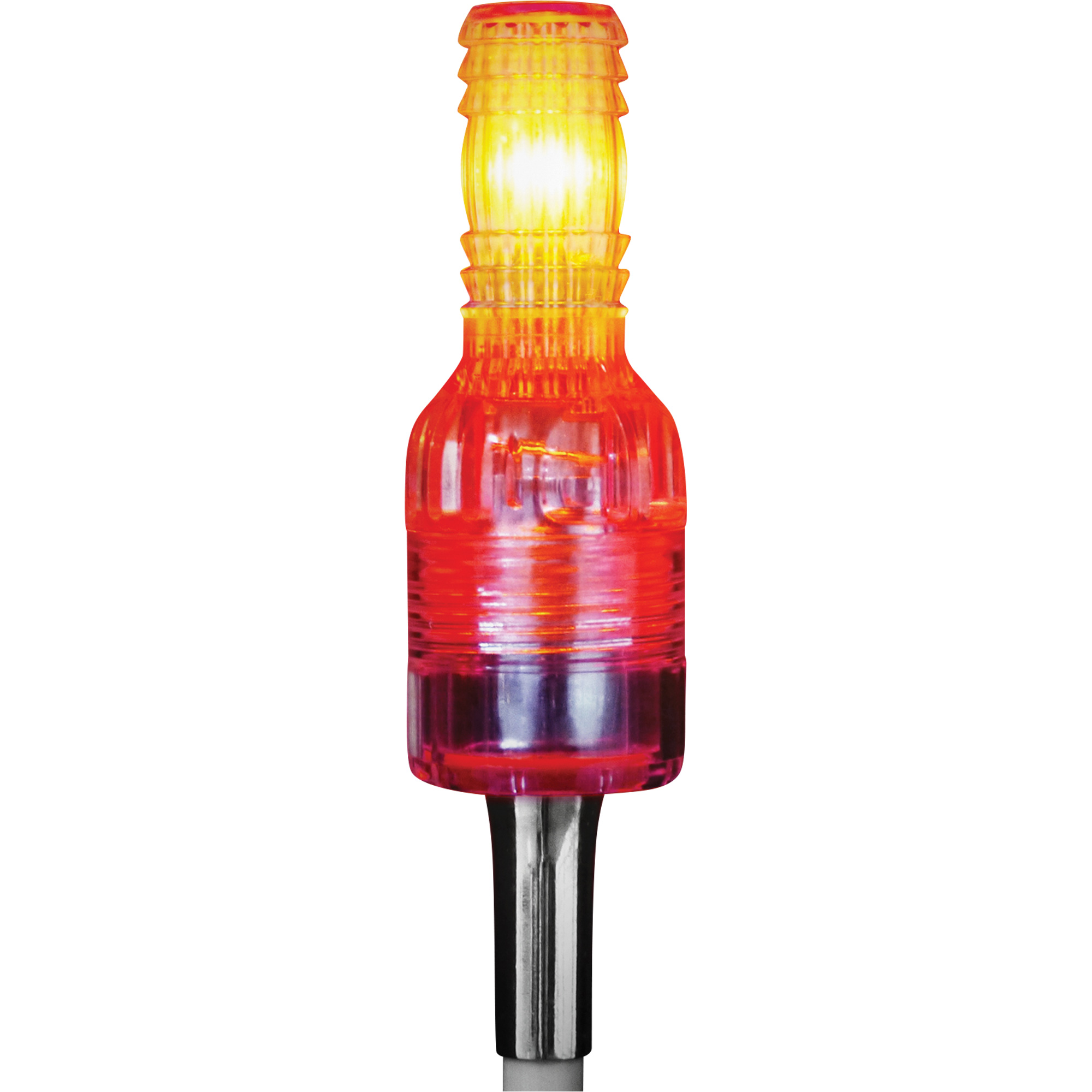 Tige de sécurité avec lumière DEL haute visibilité Safety WhipMD