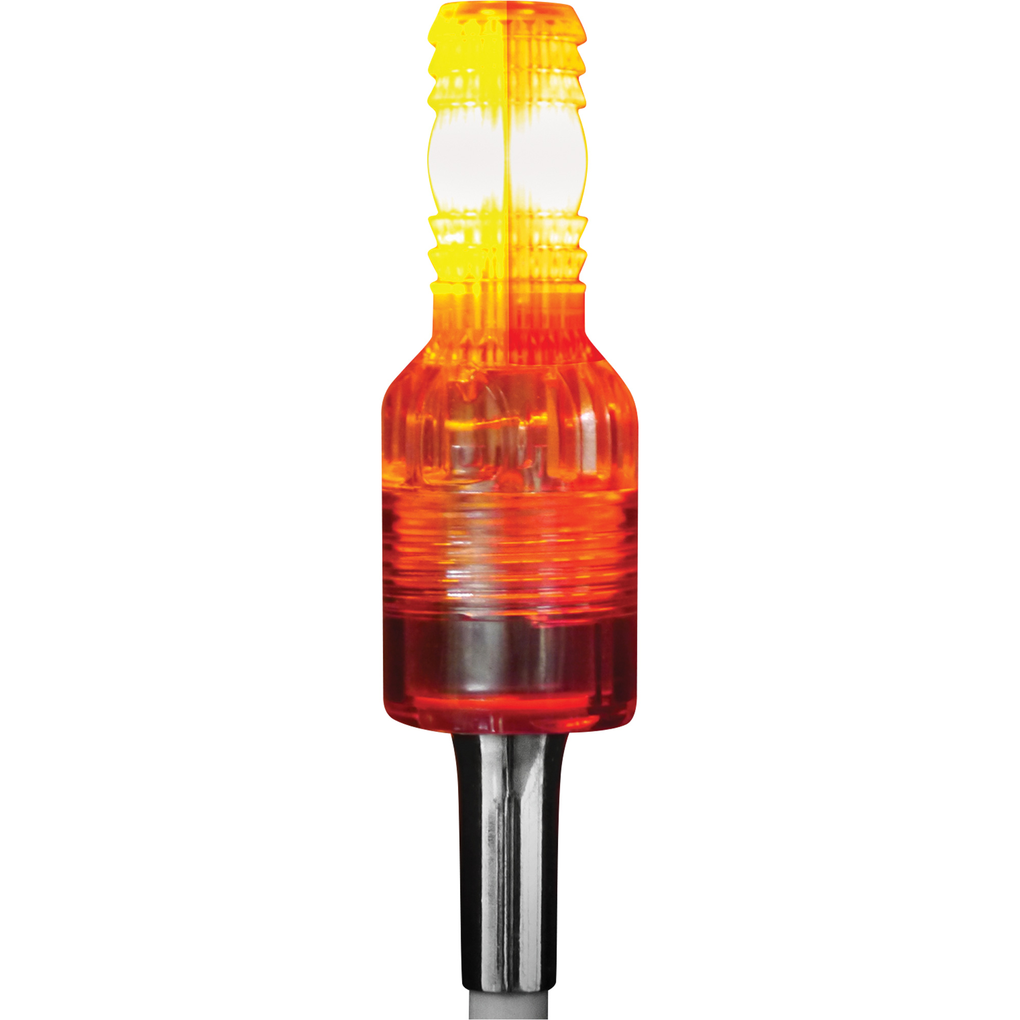 Tige de sécurité avec lumière DEL haute visibilité Safety WhipMD