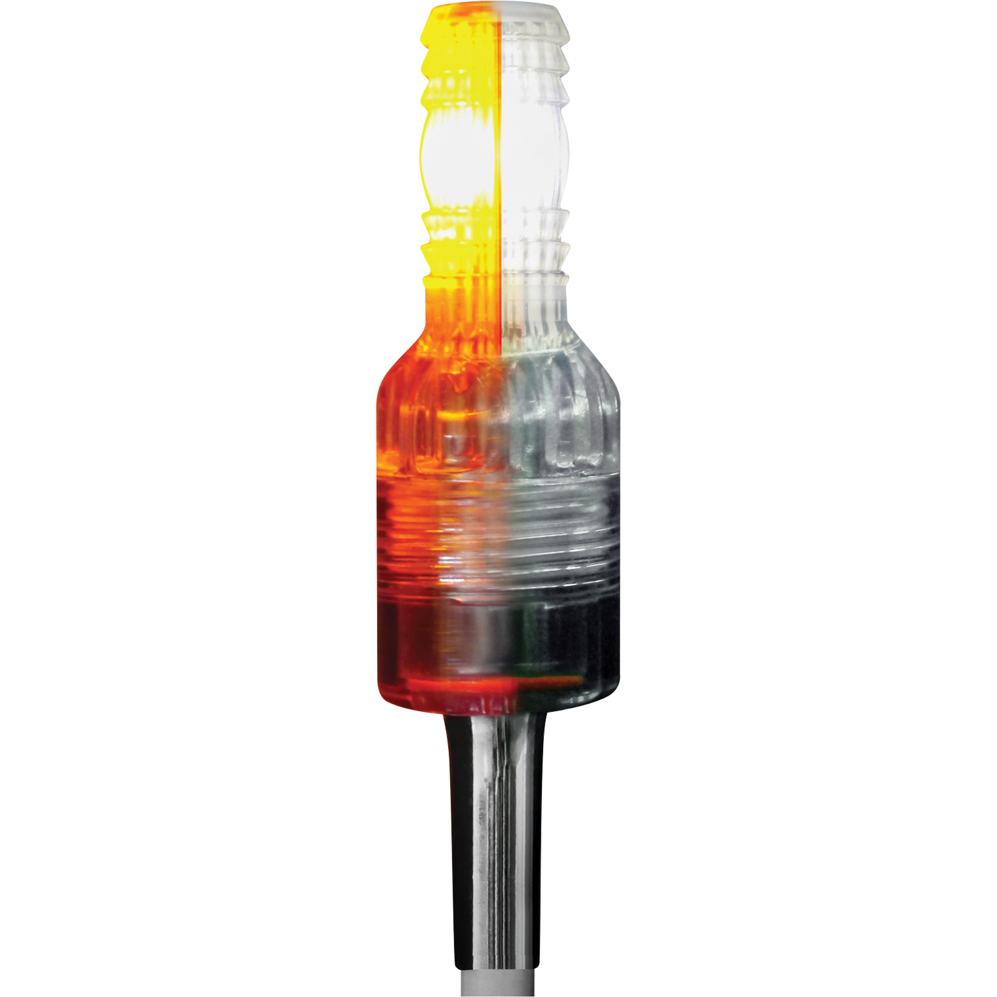 Tige de sécurité avec lumière DEL haute visibilité Safety WhipMD