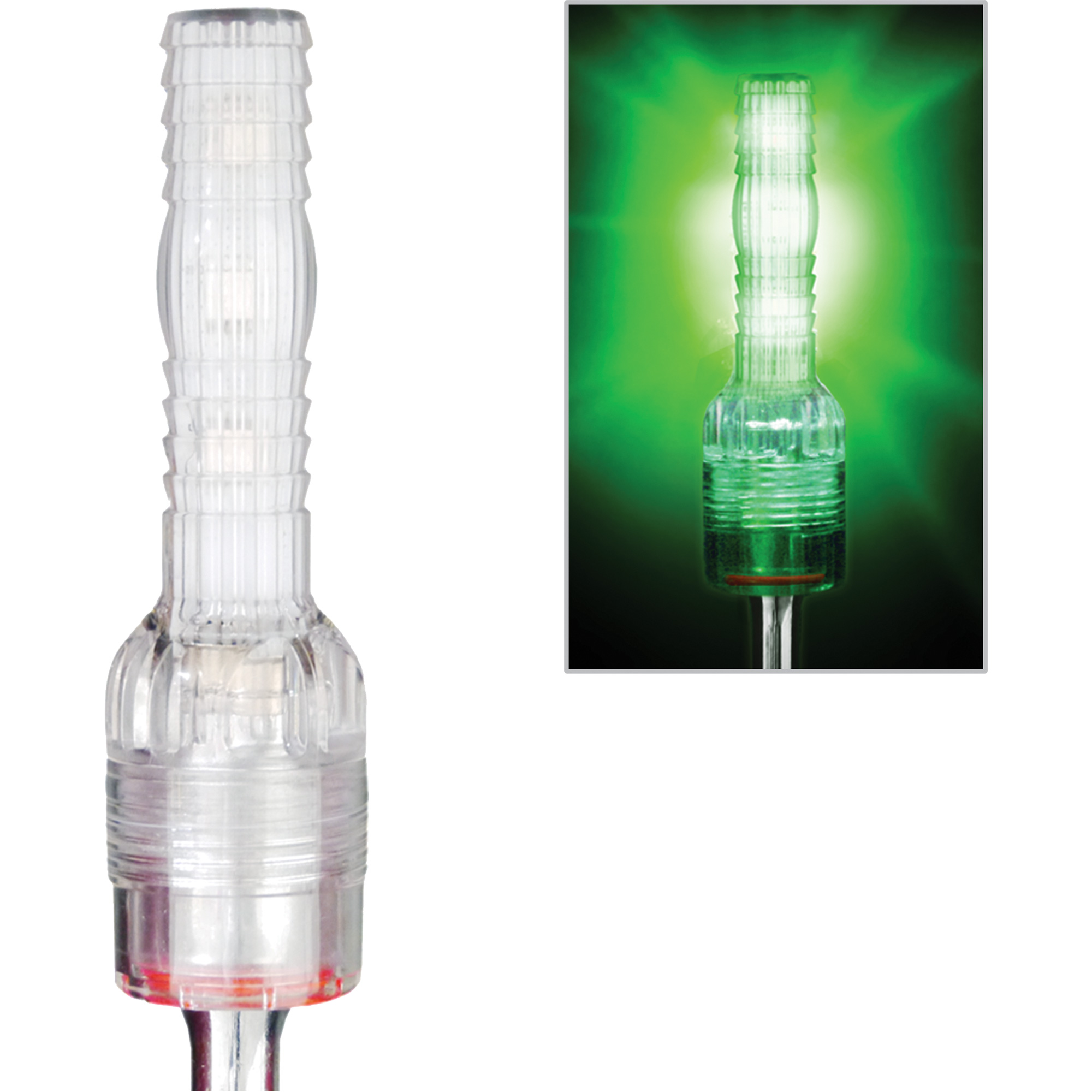 Tiges de sécurité avec lumière DEL très visibles Safety WhipMD