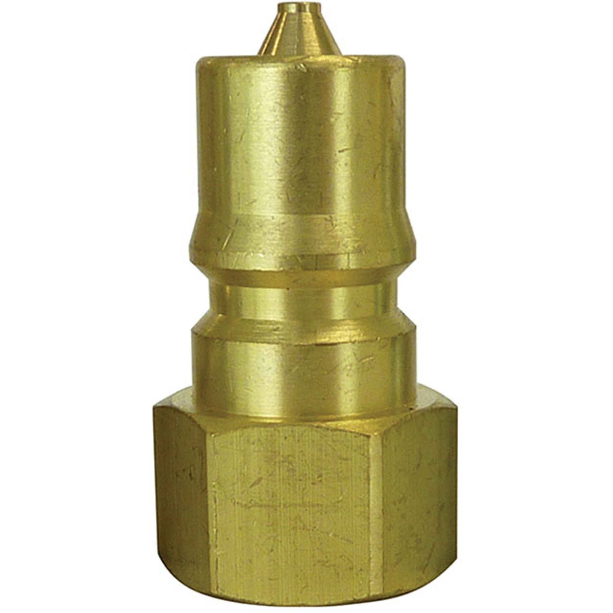Bouchon pour raccord hydraulique rapide, 3/4" dia., Laiton