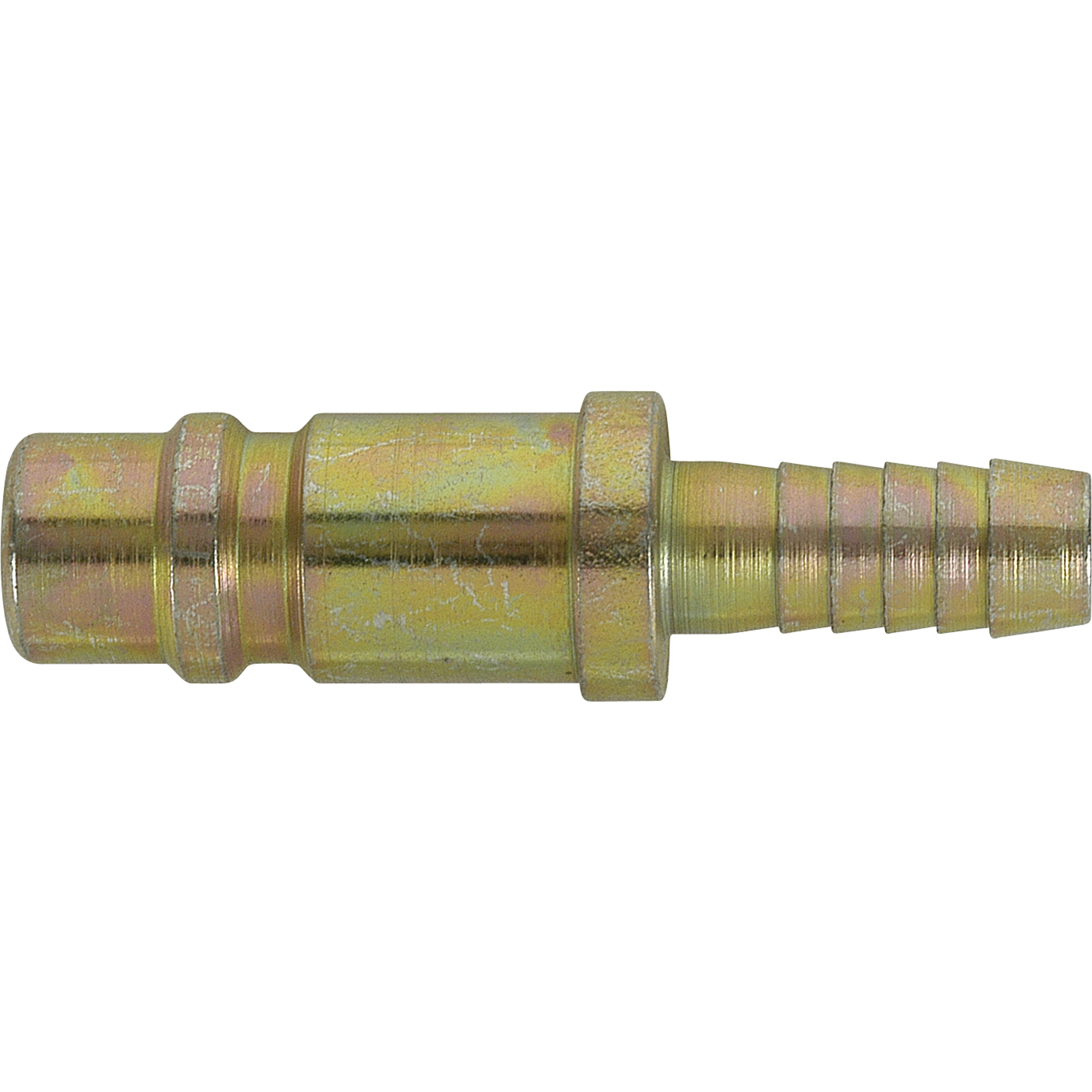 Bouchon raccord cannelé 1/2", Acier zingué