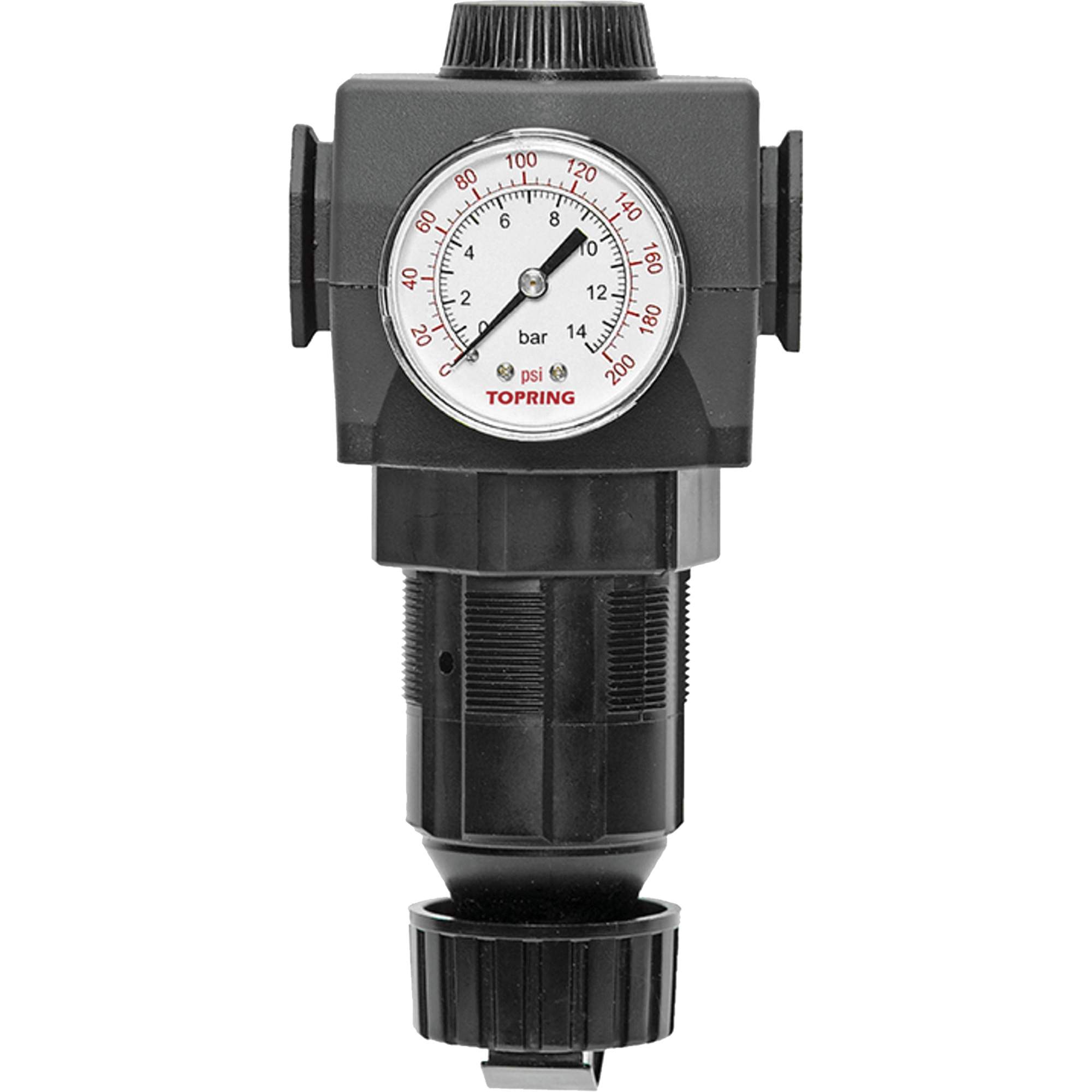 Détendeur avec jauge Modulair 400, 3/4" NPTF, PSI max. de 125 PSI, Canalisation/Modulaire