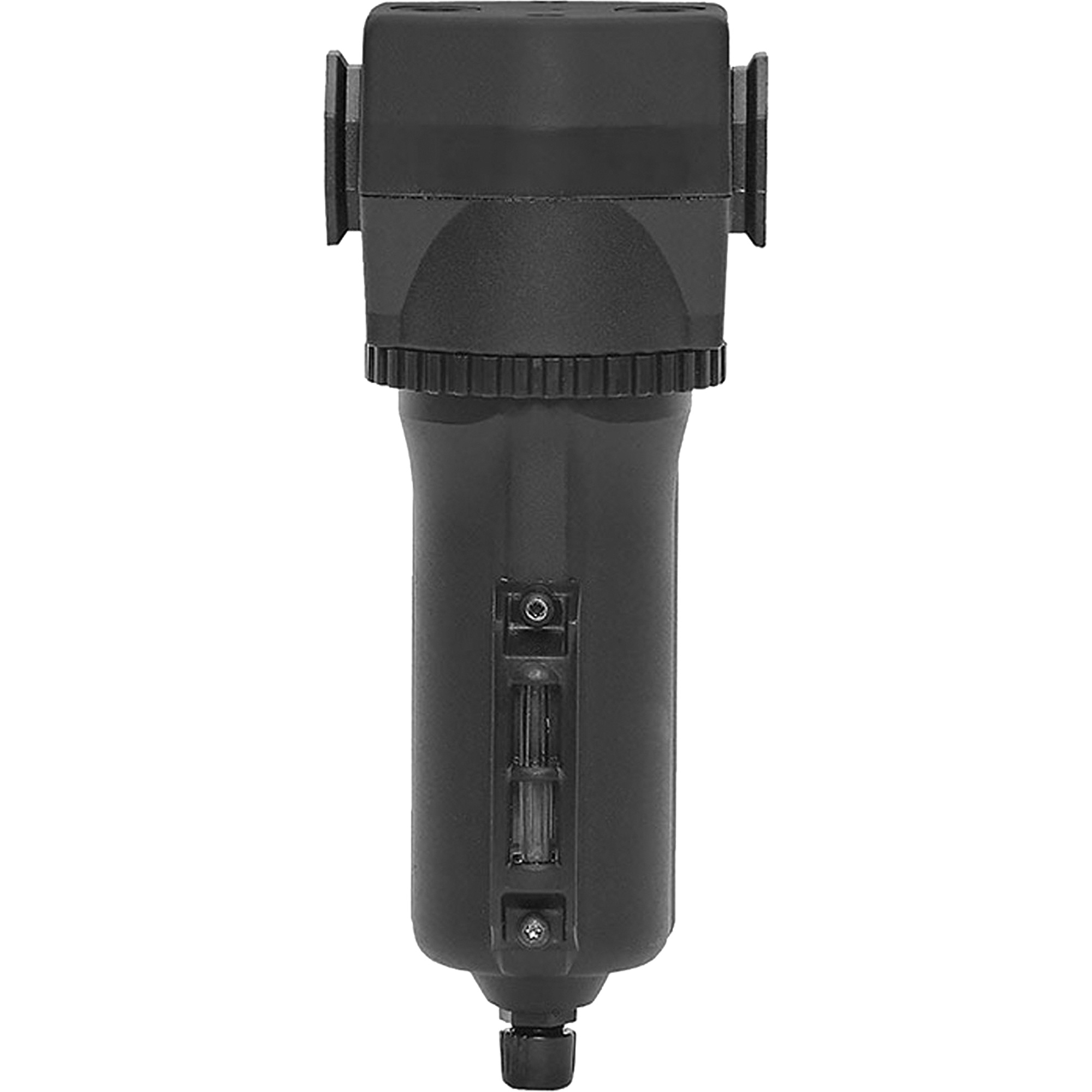Filtre 1/4 drain manuel avec bol en métal Modulair 400, Canalisation/Modulaire, 1/2" NPT, Drain Manuel, Pour Eau