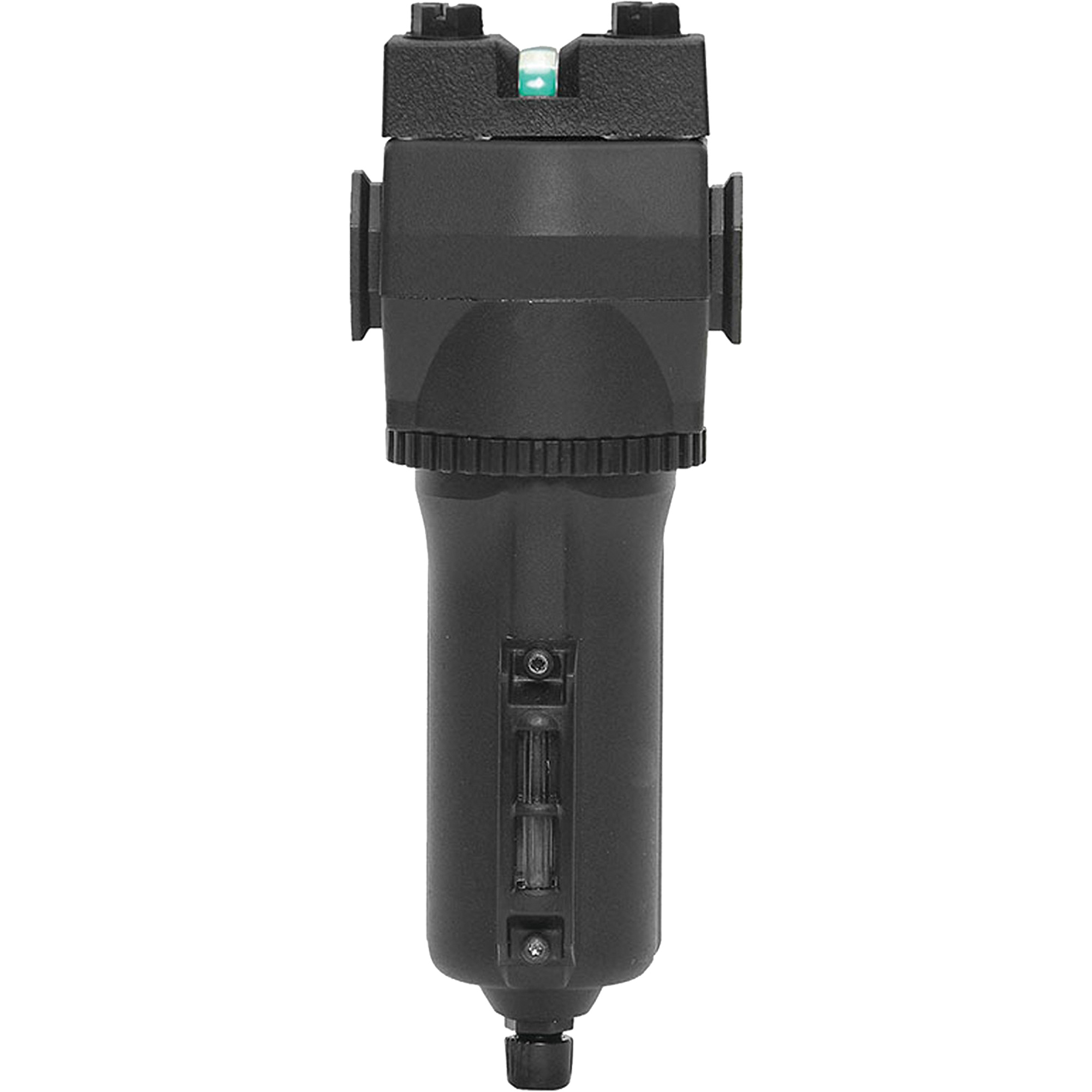Filtre à drain manuel et filtre coalescent avec bol en métal Modulair 400, Canalisation/Modulaire, 1/2" NPT, Drain Manuel, Pour Huile