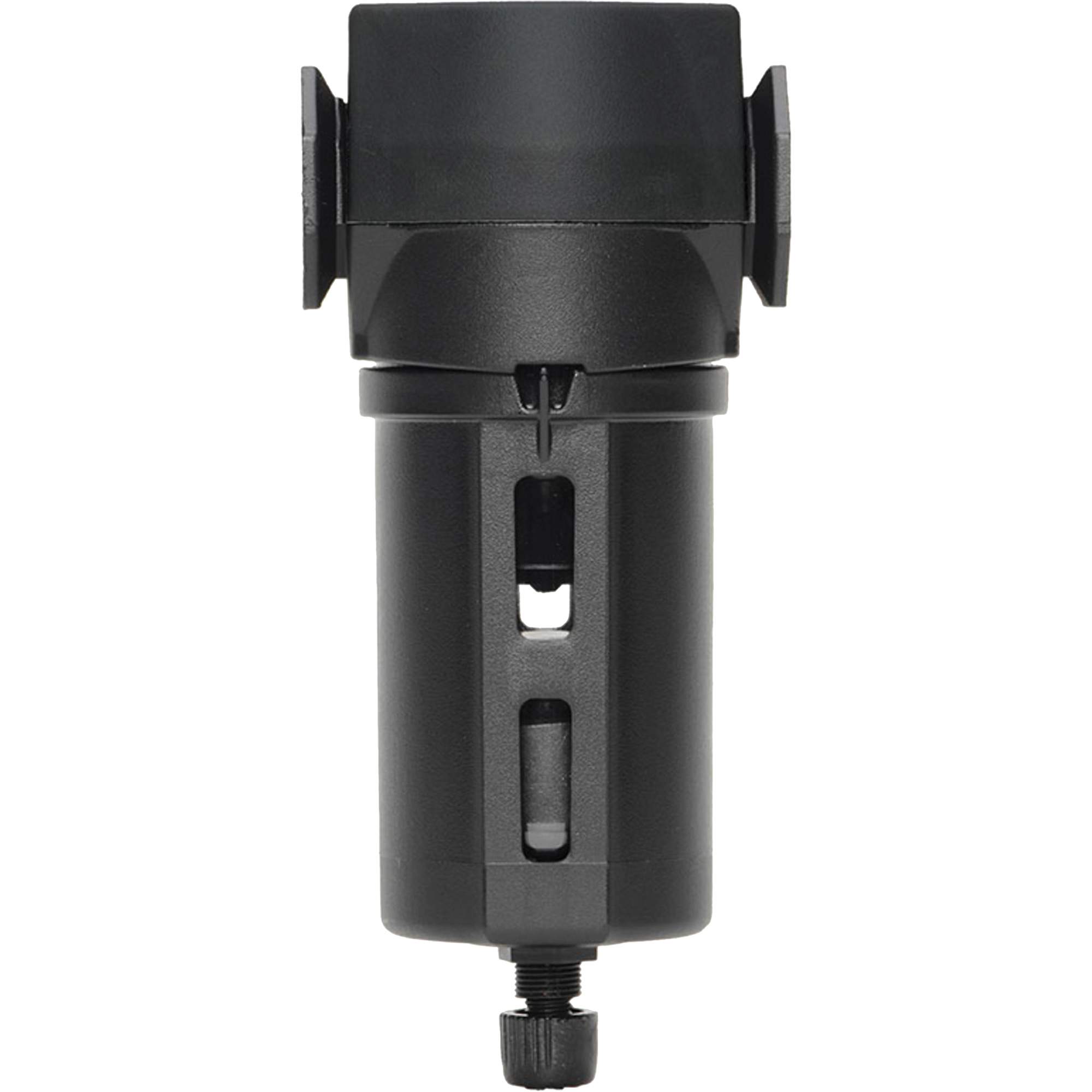 Filtre avec bol standard Modulair 300, Canalisation/Modulaire, 3/8" NPTF, Drain Manuel, Pour Poussière/Particules