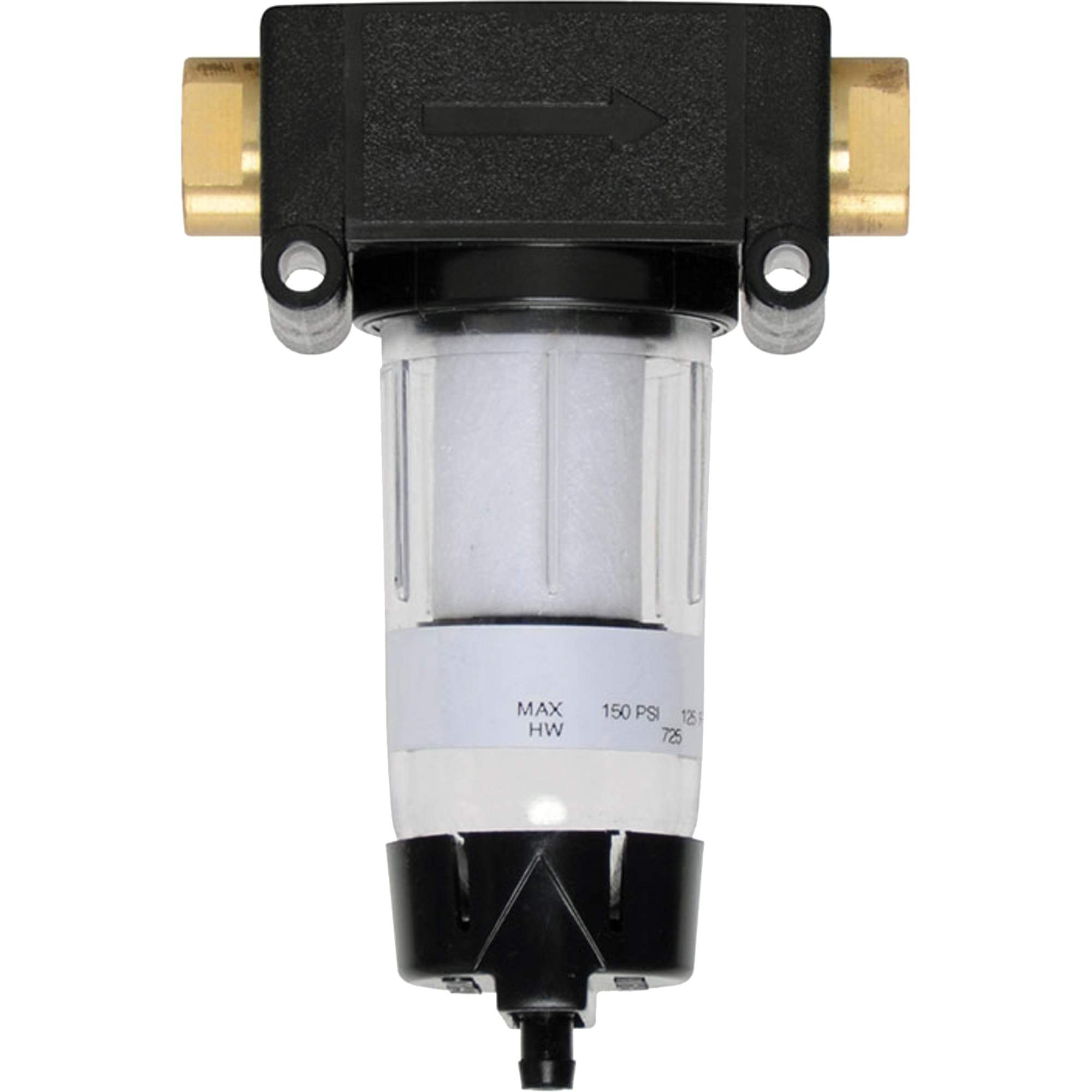 Filtre coalescent, Standard, 1/4" NPT, Drain Manuel