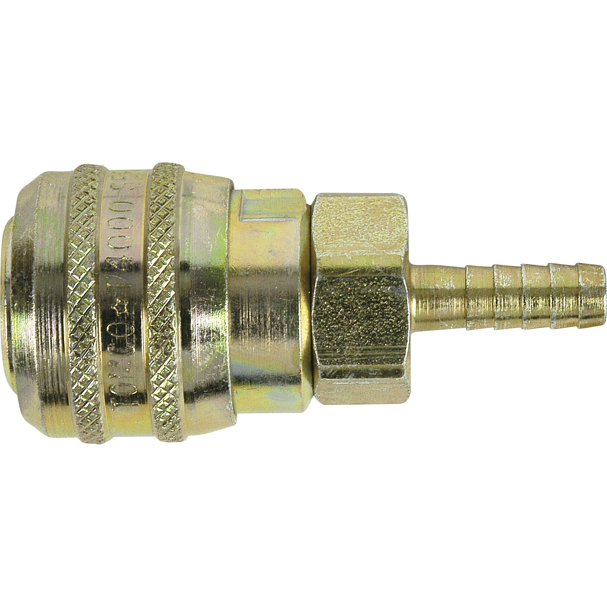 Raccord cannelé rapide Automax 3/8", Laiton