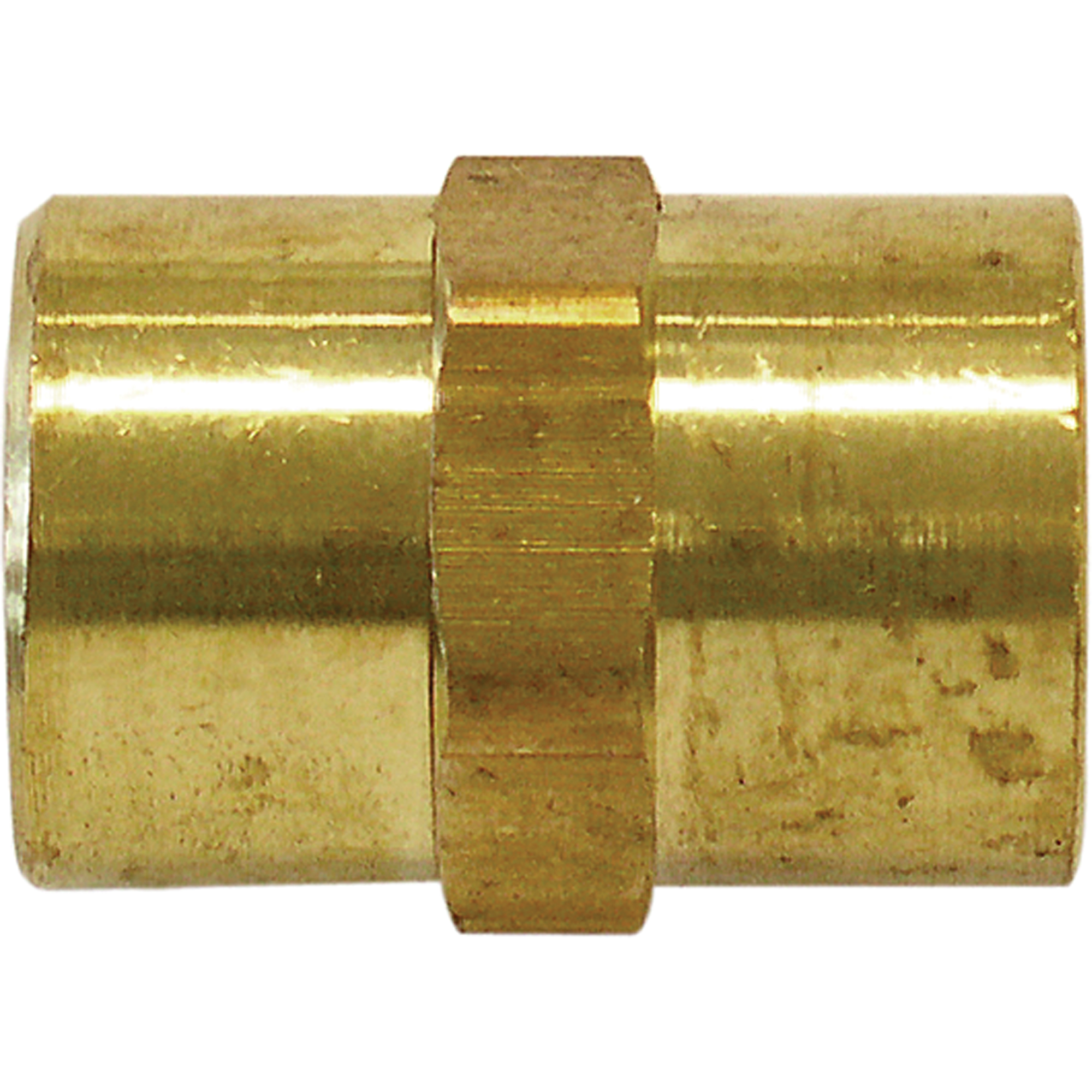 RACCORD FEMELLE HEXAGONA(F)NPT1/2"-(F)NPT1/2"LAI, Laiton