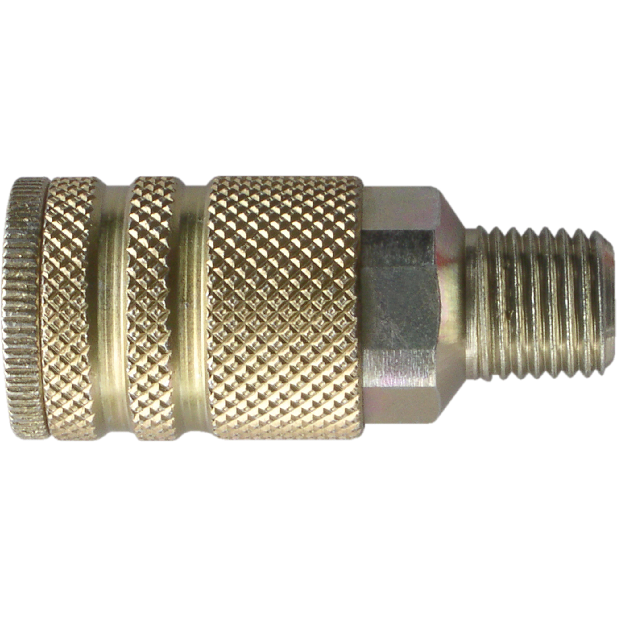 Raccords rapides - 1/4" industriel, à soupape/1 voie - Raccords manuels, Acier inoxydable
