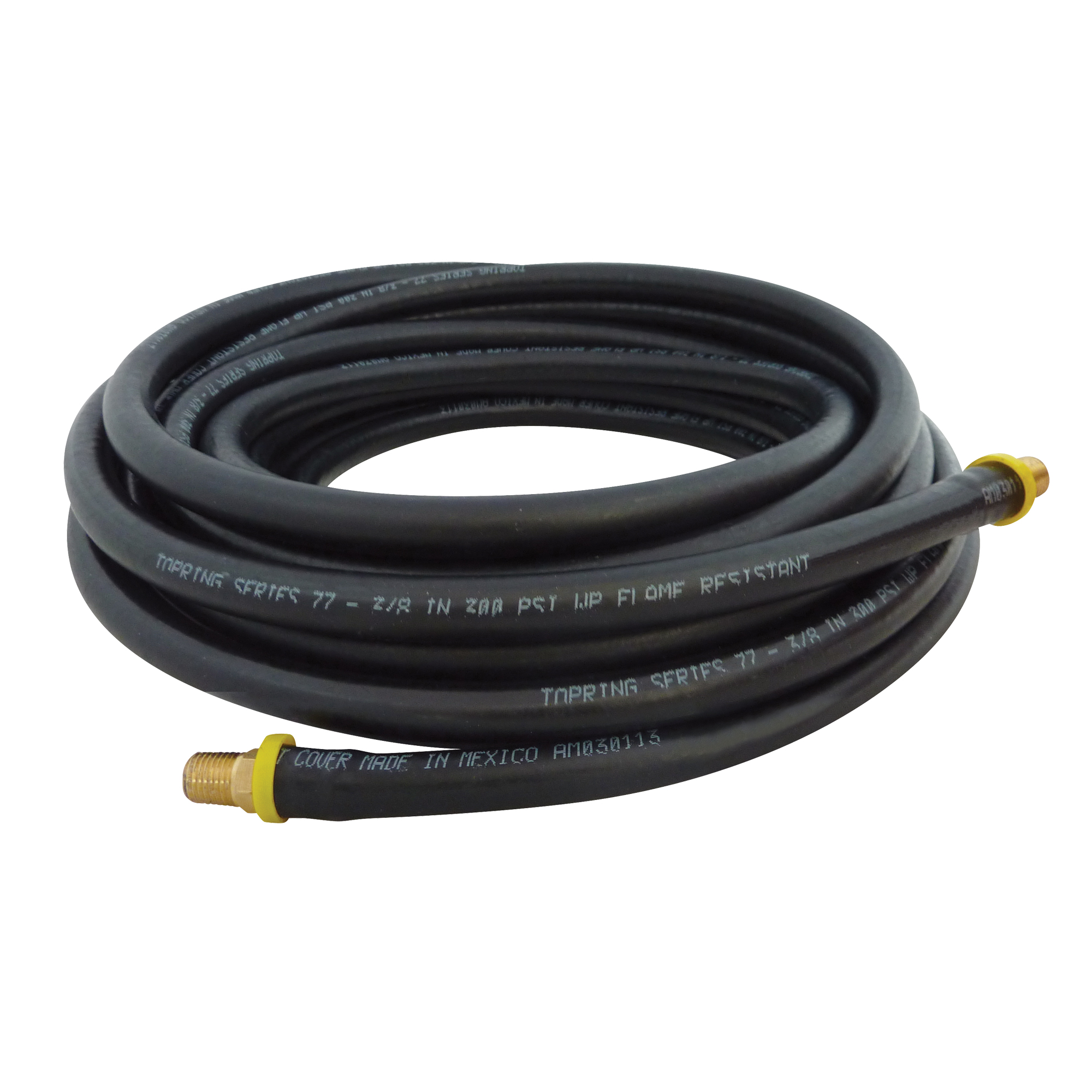 Tuyau Lock-On Topflex, Air/Eau, Caoutchouc, 1/4" dia., 500'