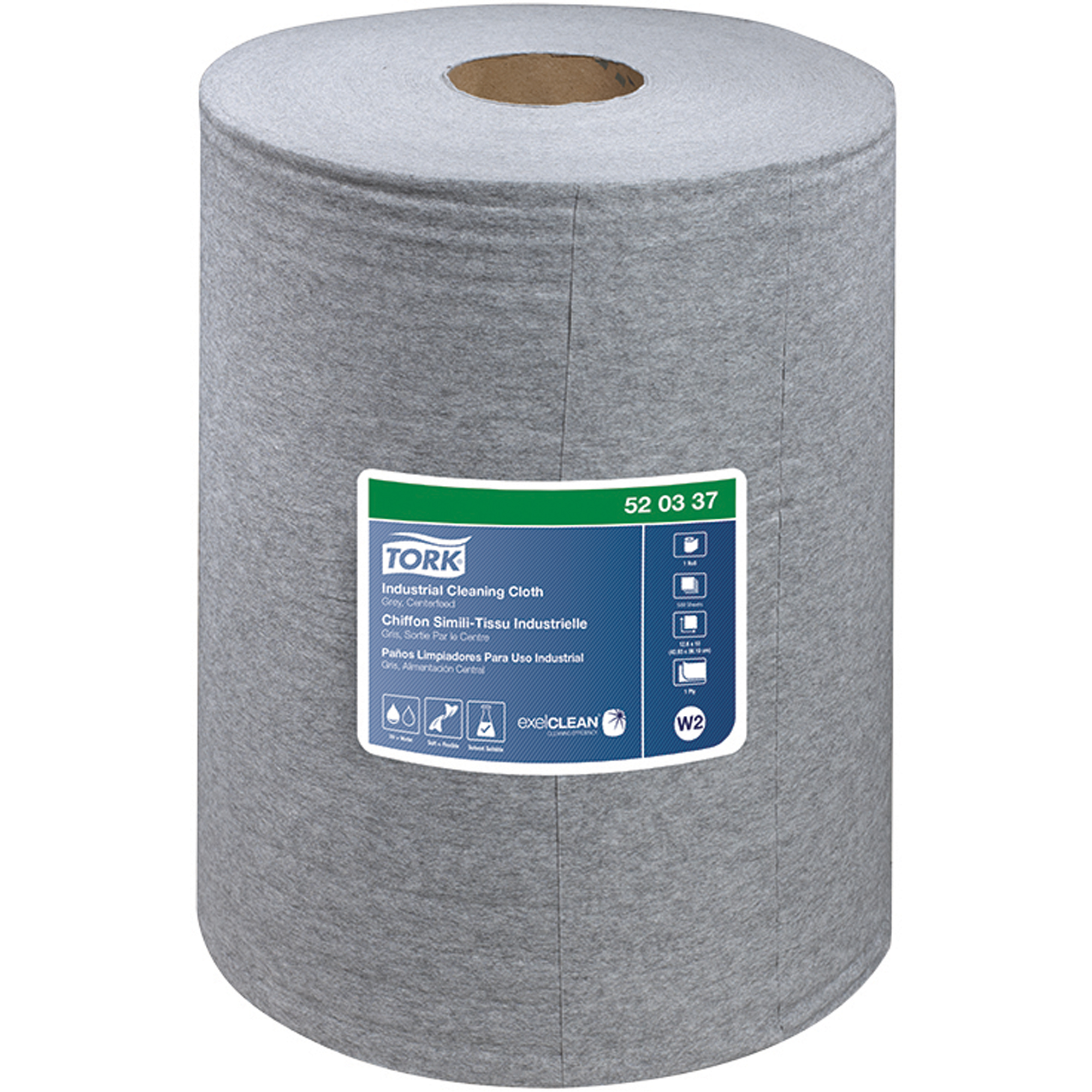 Chiffons à distribution par le centre Premium 520, Spécialisé, 10" lo x 12-3/5" la