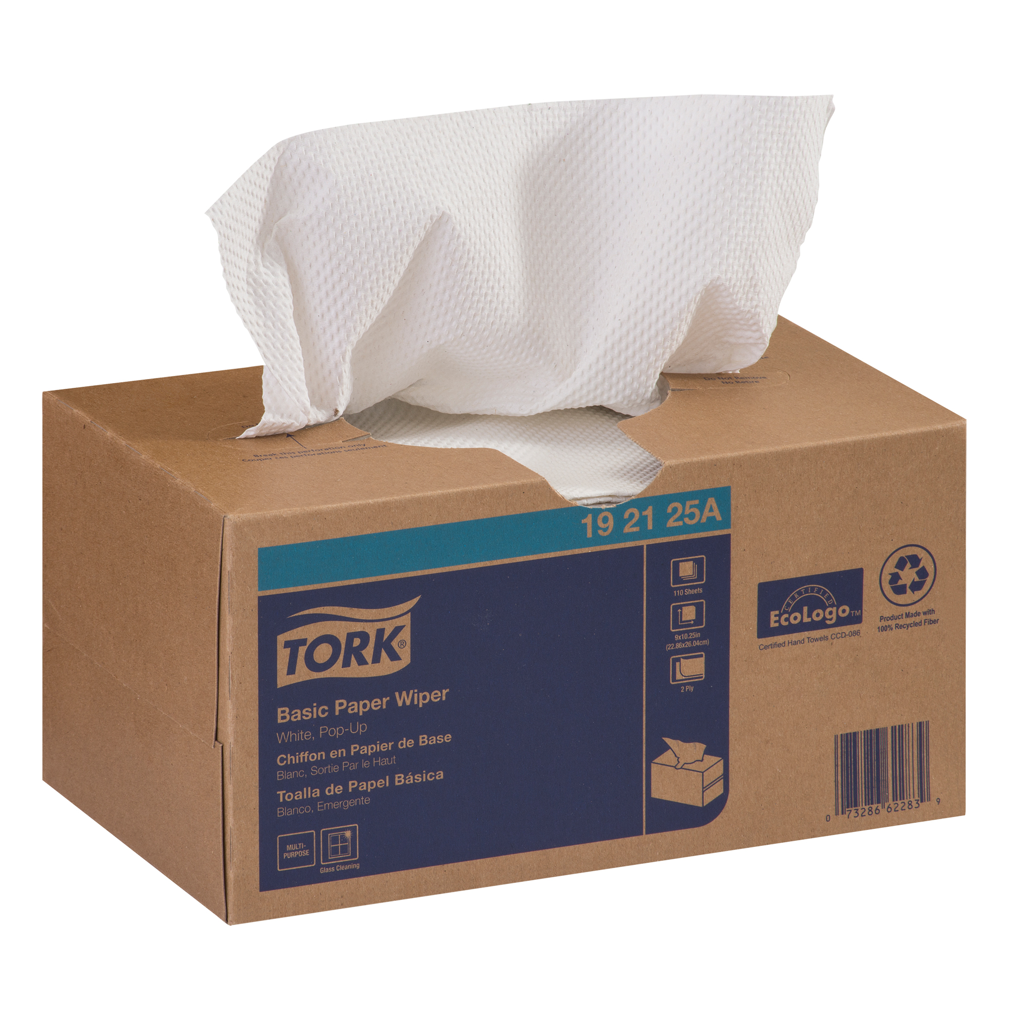 Chiffons de base en papier, Utilitaire, 10-1/3' lo x 9" la