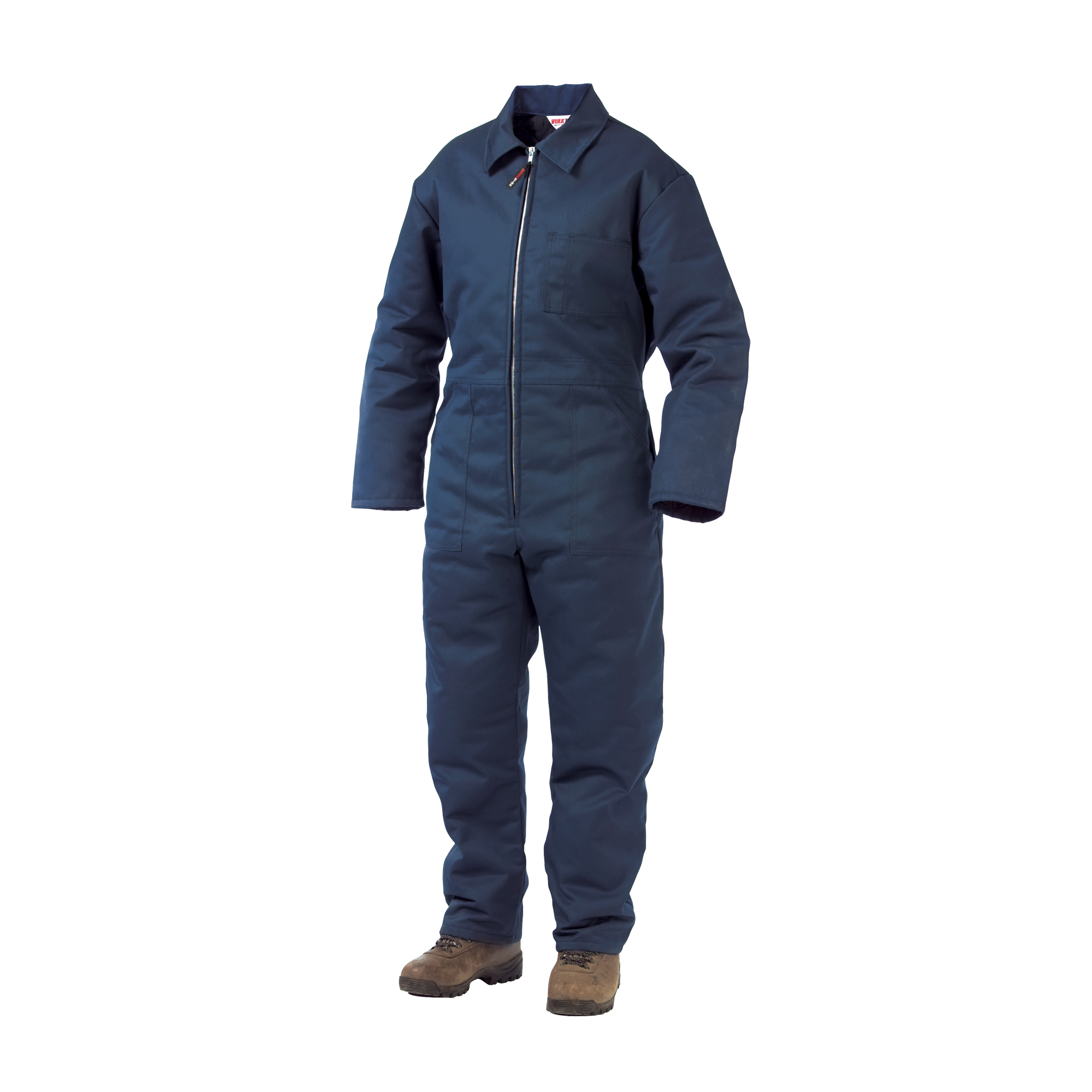 Combinaison en serge doublée, Hommes, Bleu marine, Taille 3T-Grand