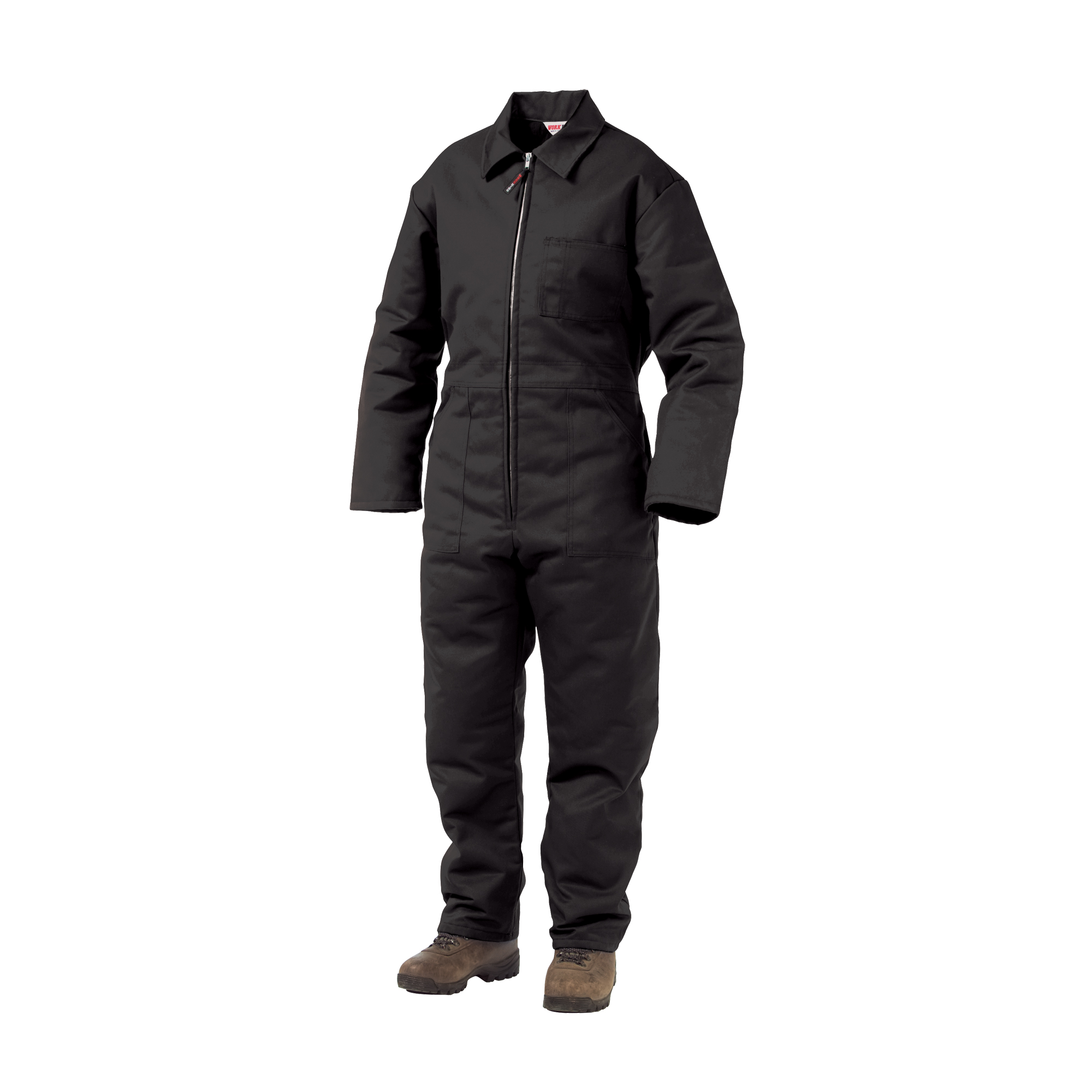 Combinaison en serge doublée, Hommes, Noir, Taille T-Grand