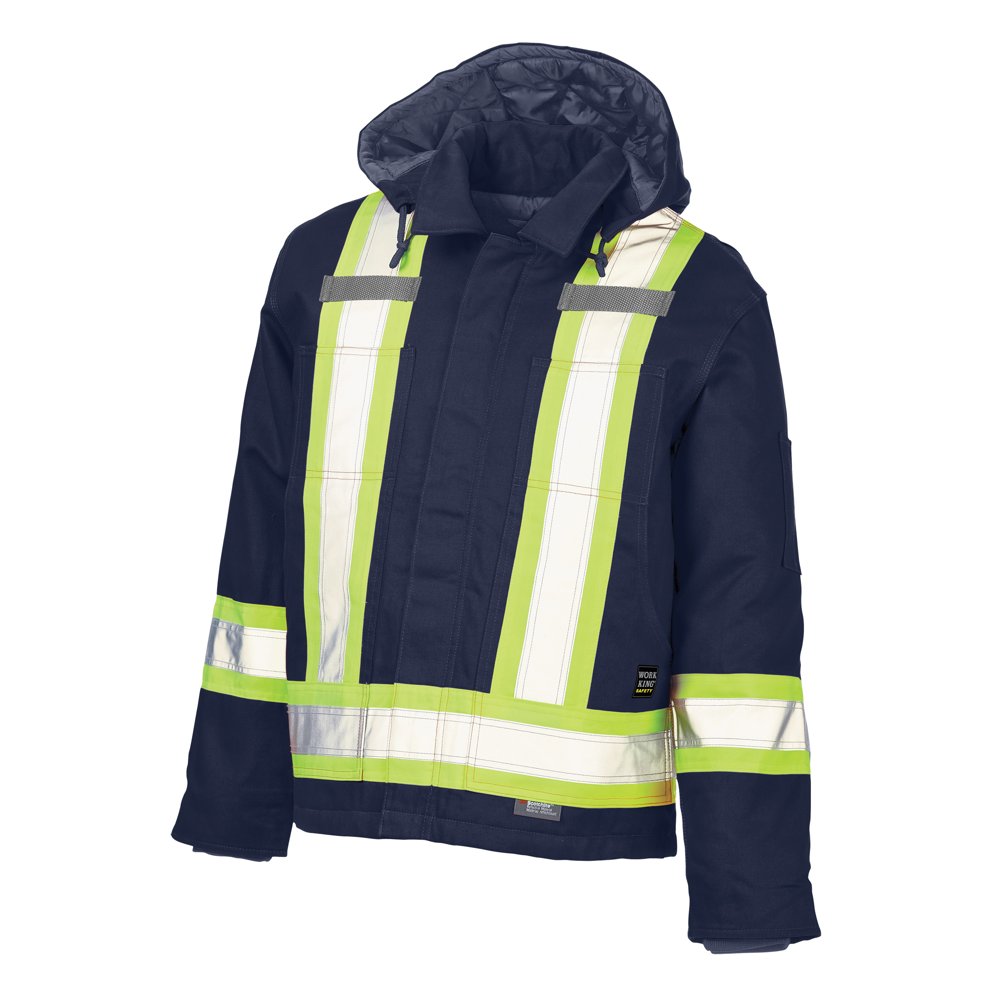 Manteau de sécurité, Bleu marine, 2T-Grand