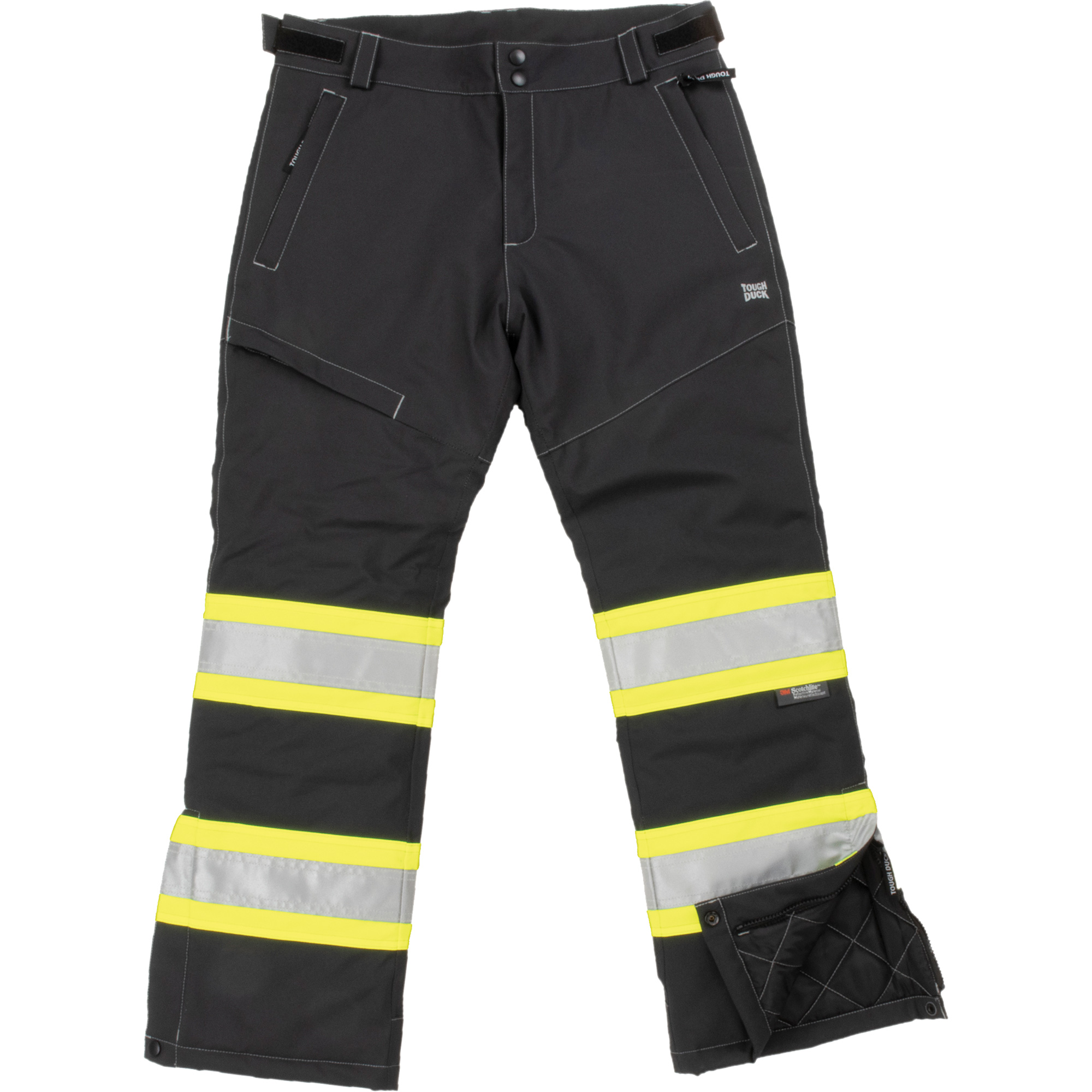 Pantalon de sécurité isolant et extensible pour femmes, Polyester, T-Grand, Noir