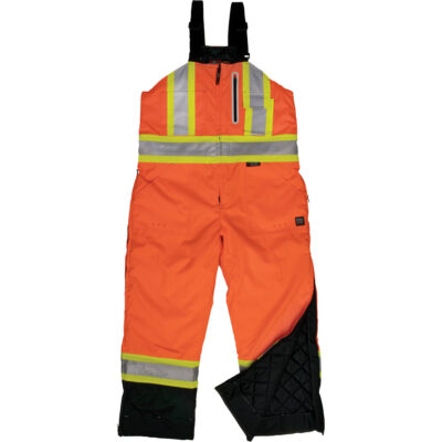 Salopette de sécurité isolante en tissu indéchirable, Polyester, T-petit, Orange haute visibilité