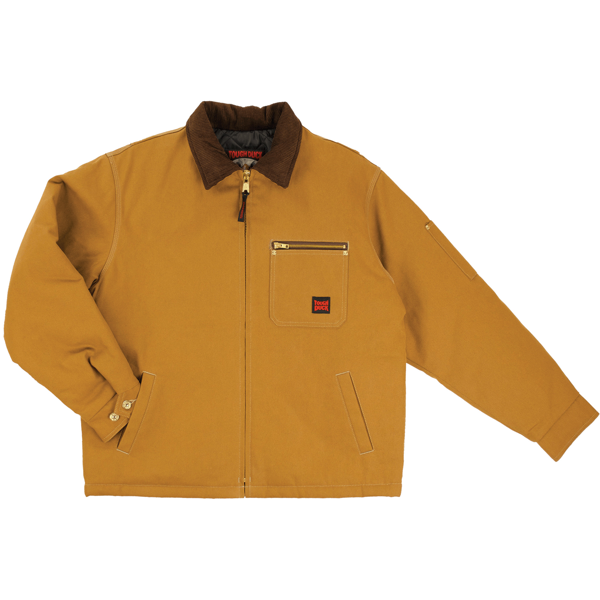 Veste de travail en toile lourde, Hommes, 2T-Grand (grande taille), Brun