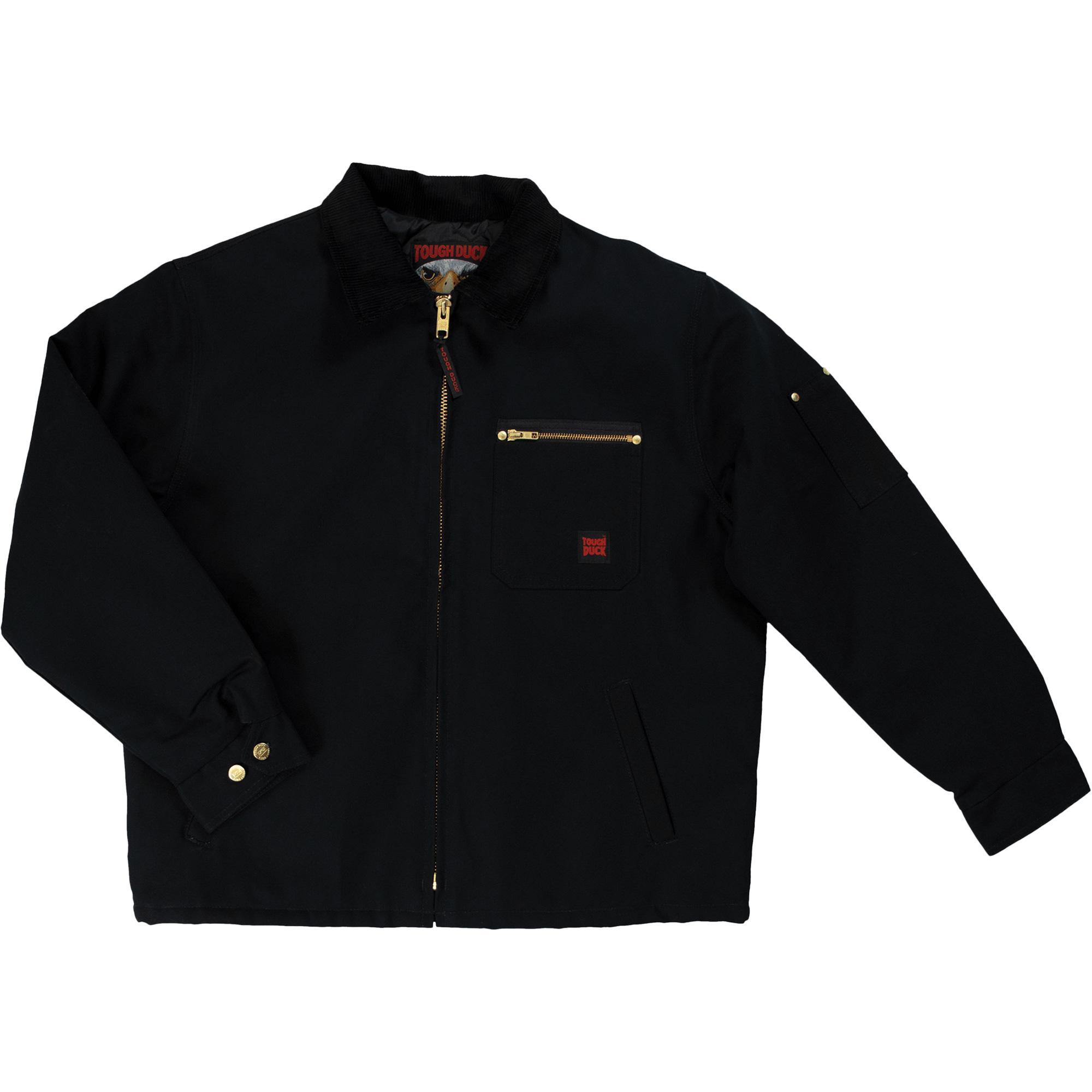 Veste de travail en toile lourde, Hommes, 2T-Grand, Noir