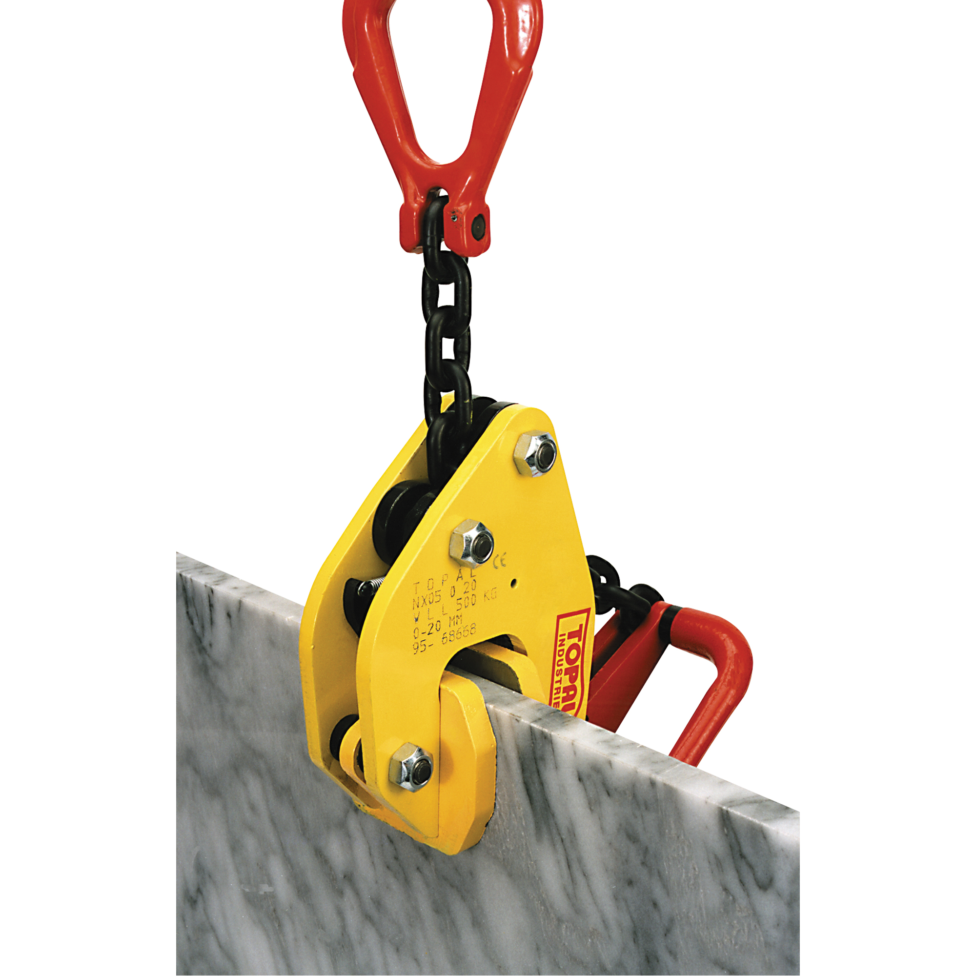 Pince de levage à tôles multipositions sans marquage TopalMC NX05 0-20