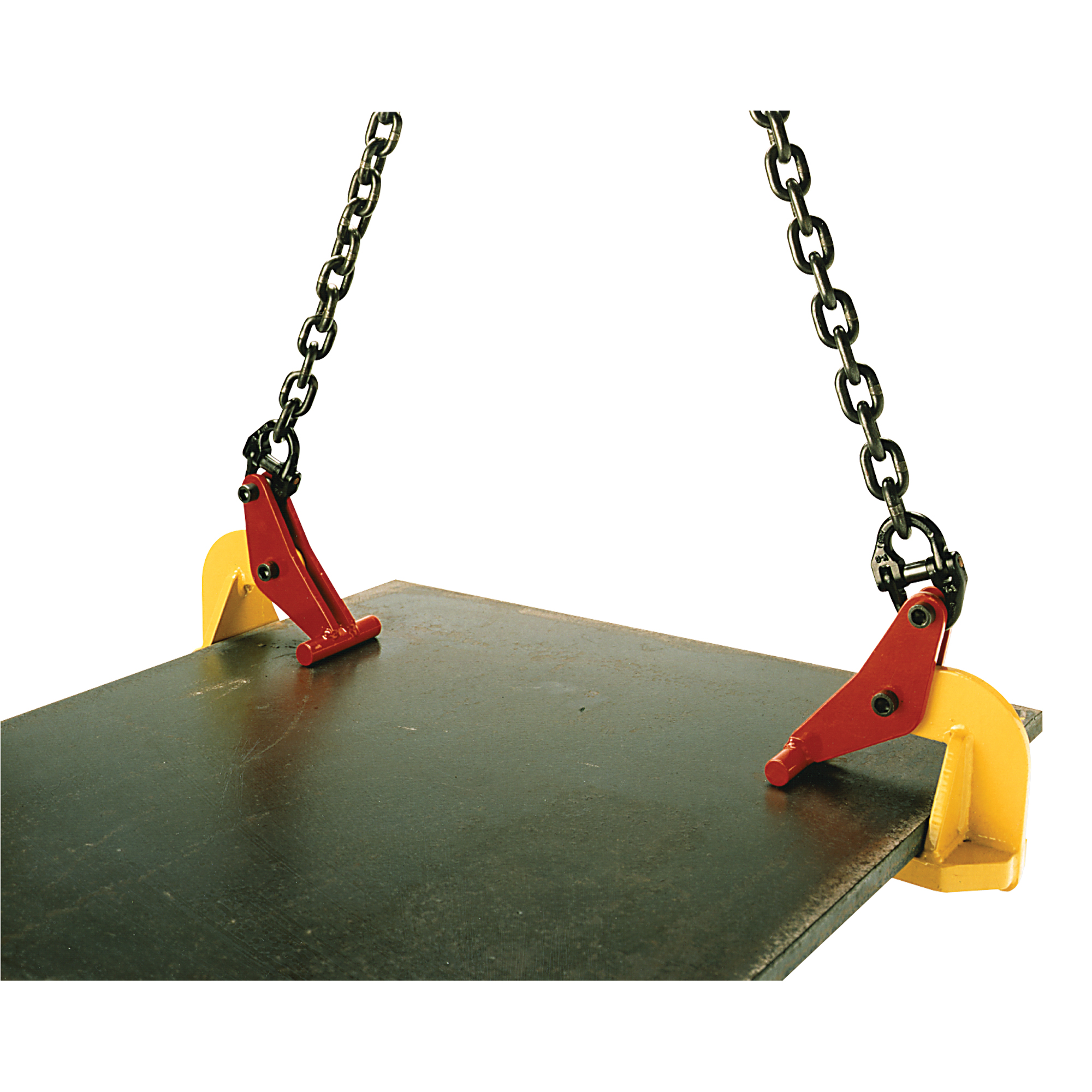 Pince de levage pour plaques horizontales TopalMC TLH1 0-120, 2200 lb (1,1 tonne) max., Mâchoires 0" - 4-3/4"