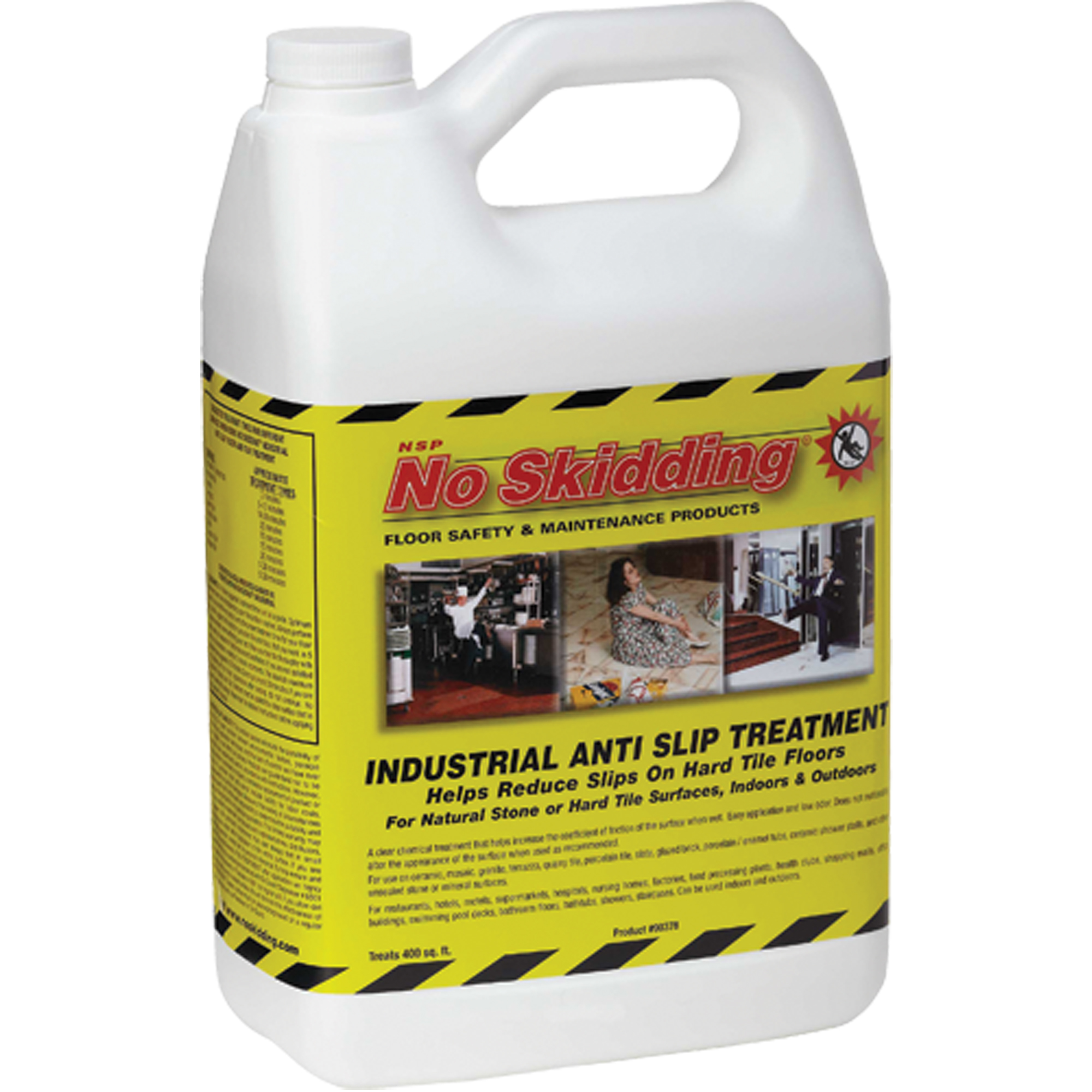 Traitement antidérapant No SkiddingMD, 1 gal., À l'eau, Transparent