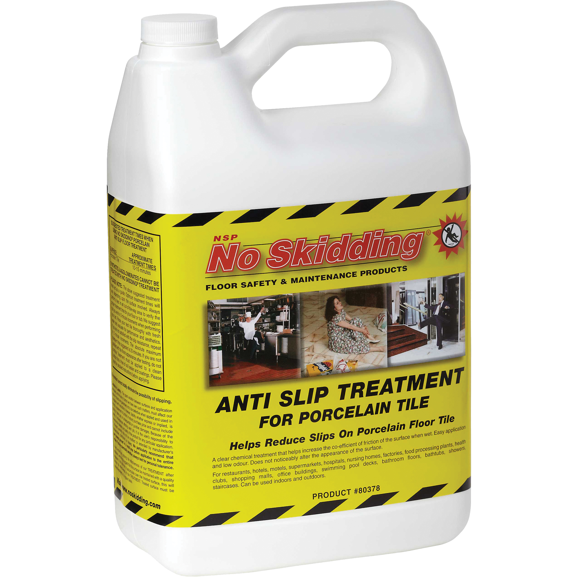 Traitement antidérapant pour carreaux de porcelaine No SkiddingMD, Cruche, Transparent
