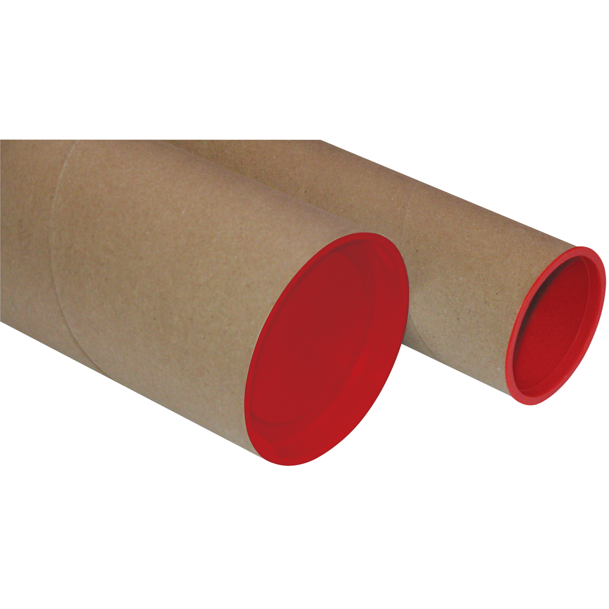 Tubes postaux Plug-Seal, Ronde, 2,5" la x 25" lo