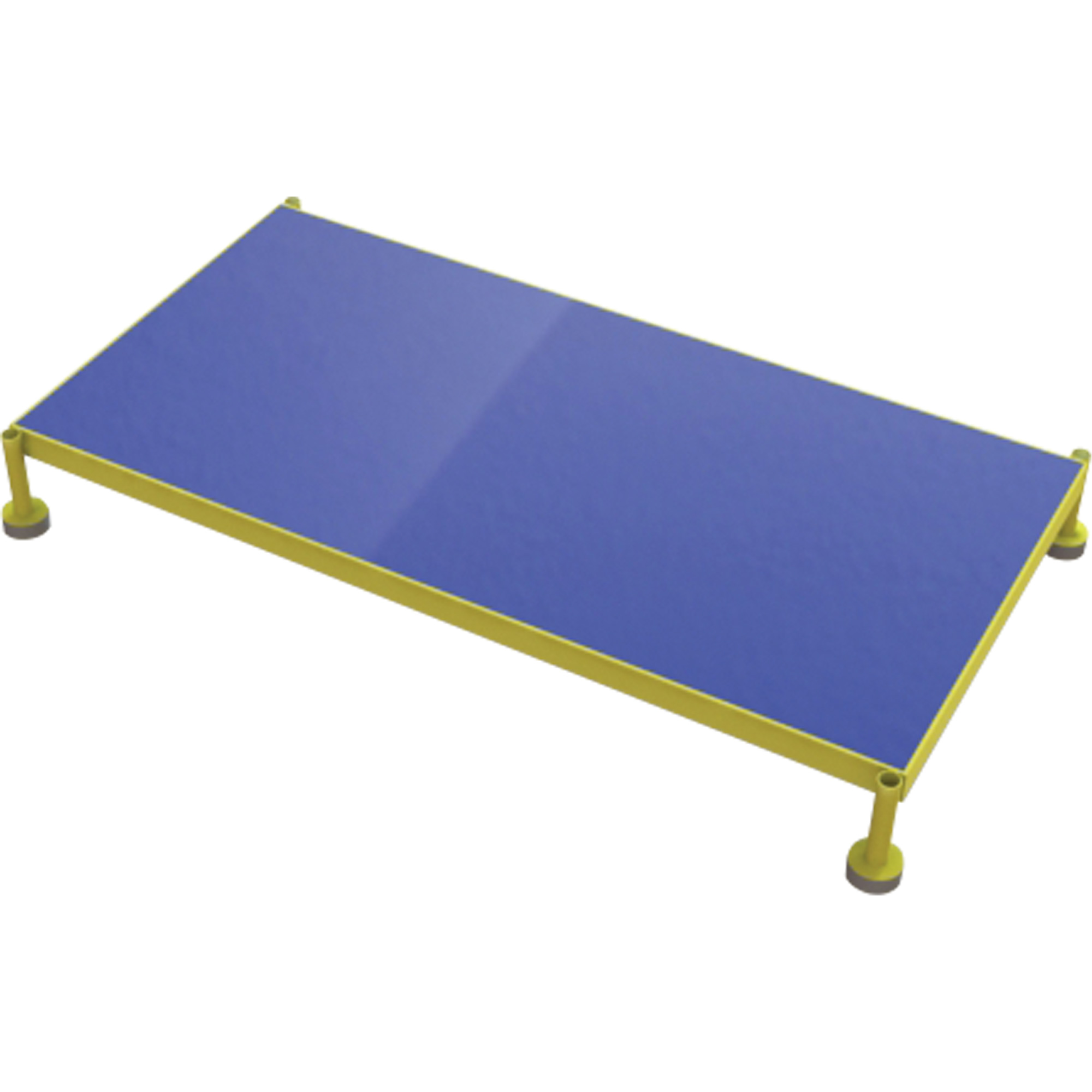 Plateforme de travail en une étape à hauteur réglable, 24" la x 48" pr, Capacité de 800 lb, Entièrement soudé