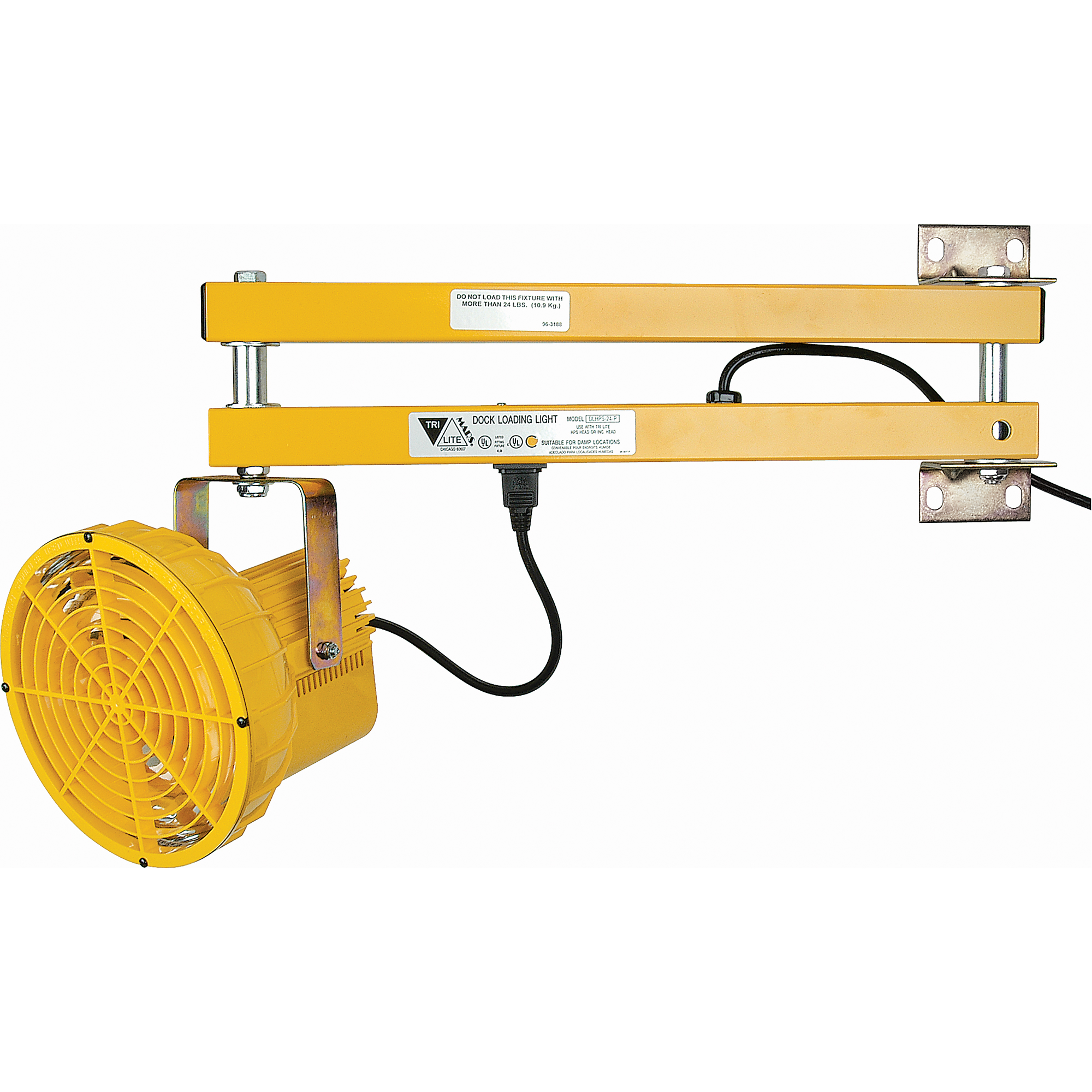 Lampes à vapeur de sodium à haute pression, 50 W, Ampoule Sodium haute pression, Bras 40"