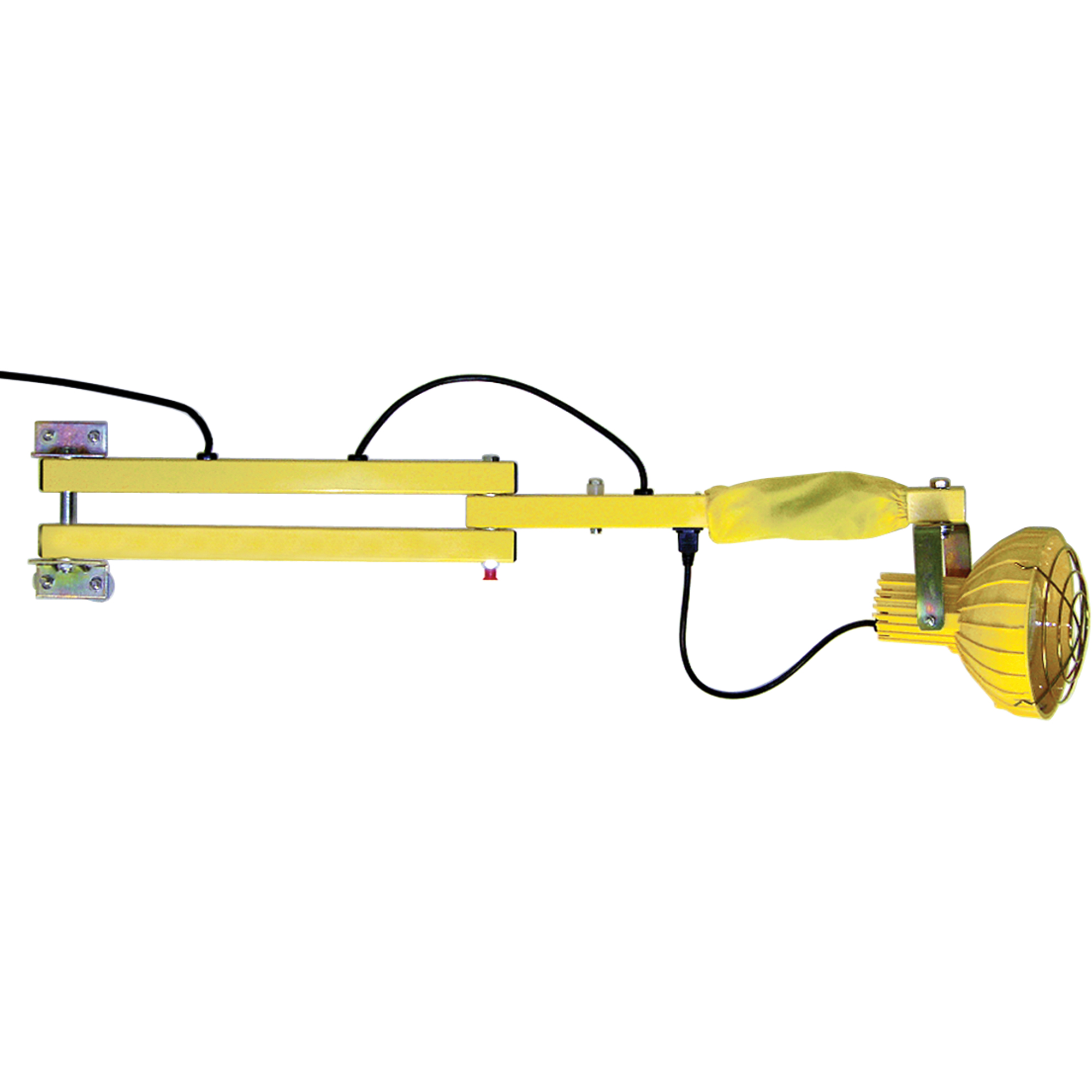 Lampes avec bras flexible pour quais, Ampoule Incandescente, Bras 40"