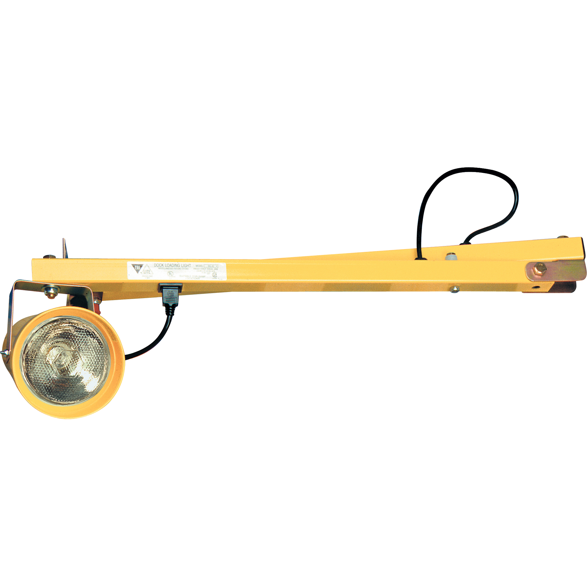 Lampes pour les quais, Bras 40", Ampoule Incandescente, Métal