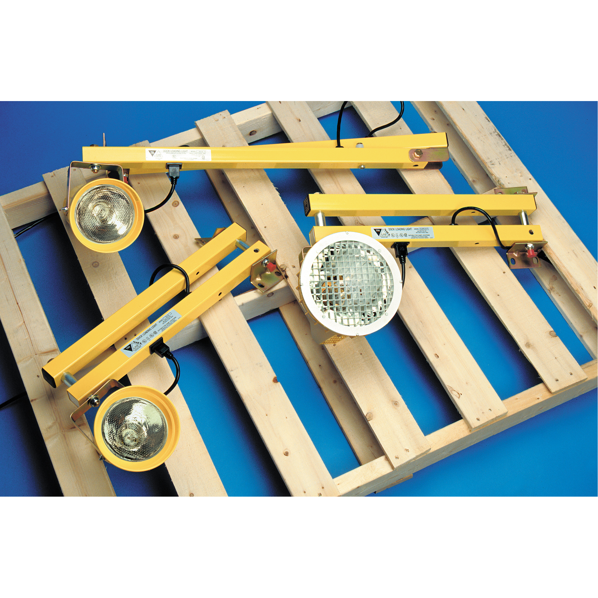 Lampes pour les quais, Bras 60", Ampoule Incandescente, Métal – Image 2
