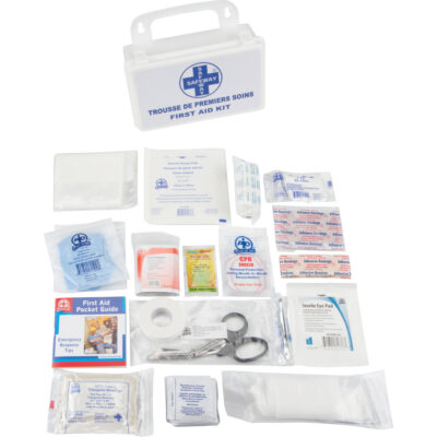 Trousse de premiers soins, Dispositif médical Classe 1, Boîte en plastique