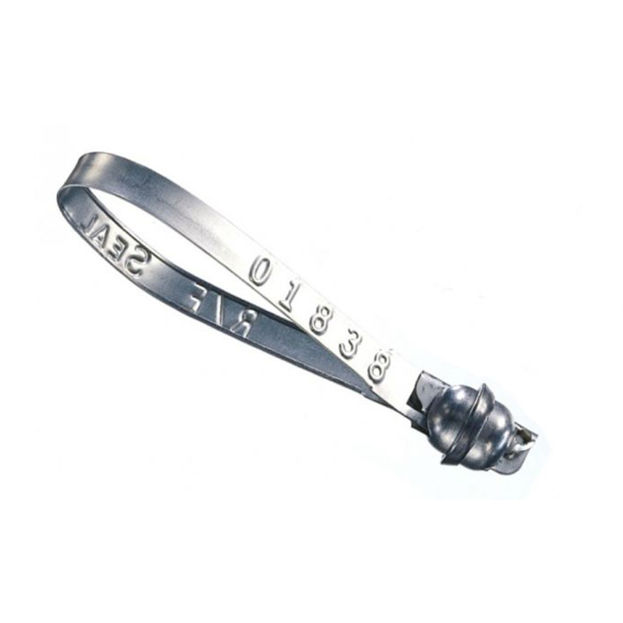 Sceau inviolable à plomb sphérique pour camion Tyden, 8-1/2", Métal, Scellé pour camion